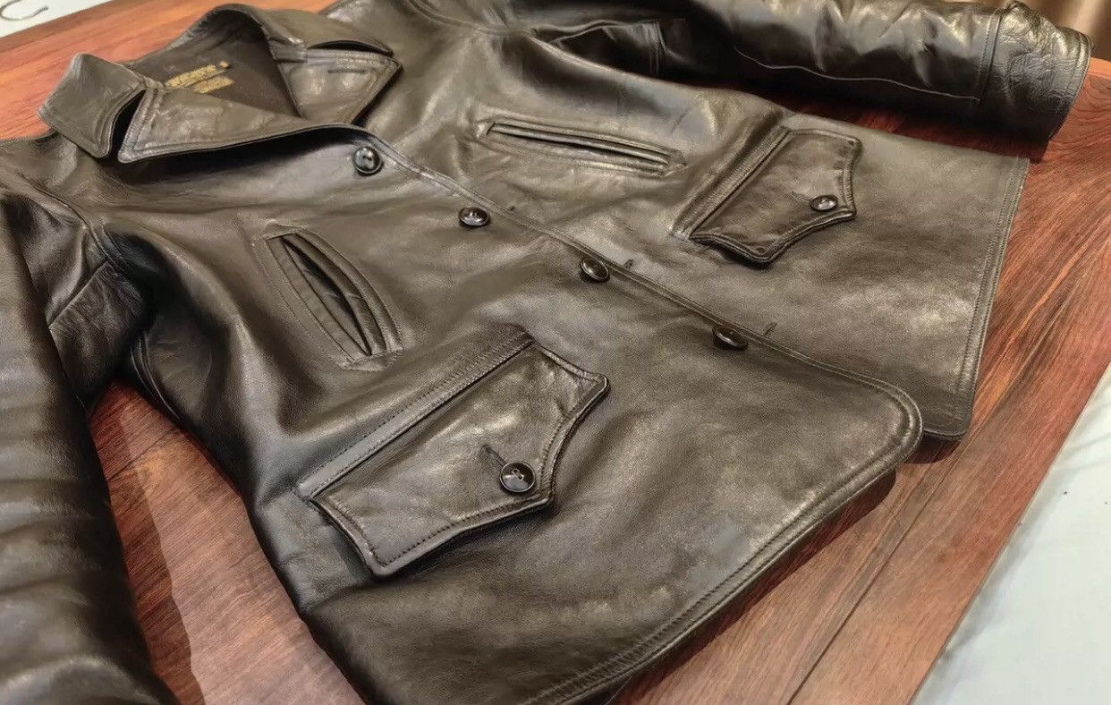 Freewheelers Freewheelers dispatcher horsehide jacket 2410-Nextarrow Size US XXS / EU 40 - 7 Thumbnail