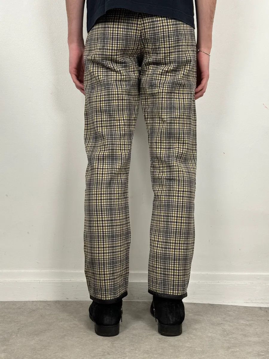 Jean Paul Gaultier 2000s Jean Paul Gaultier Beige Tartan Classy Pants Size US 30 / EU 46 - 4 Thumbnail