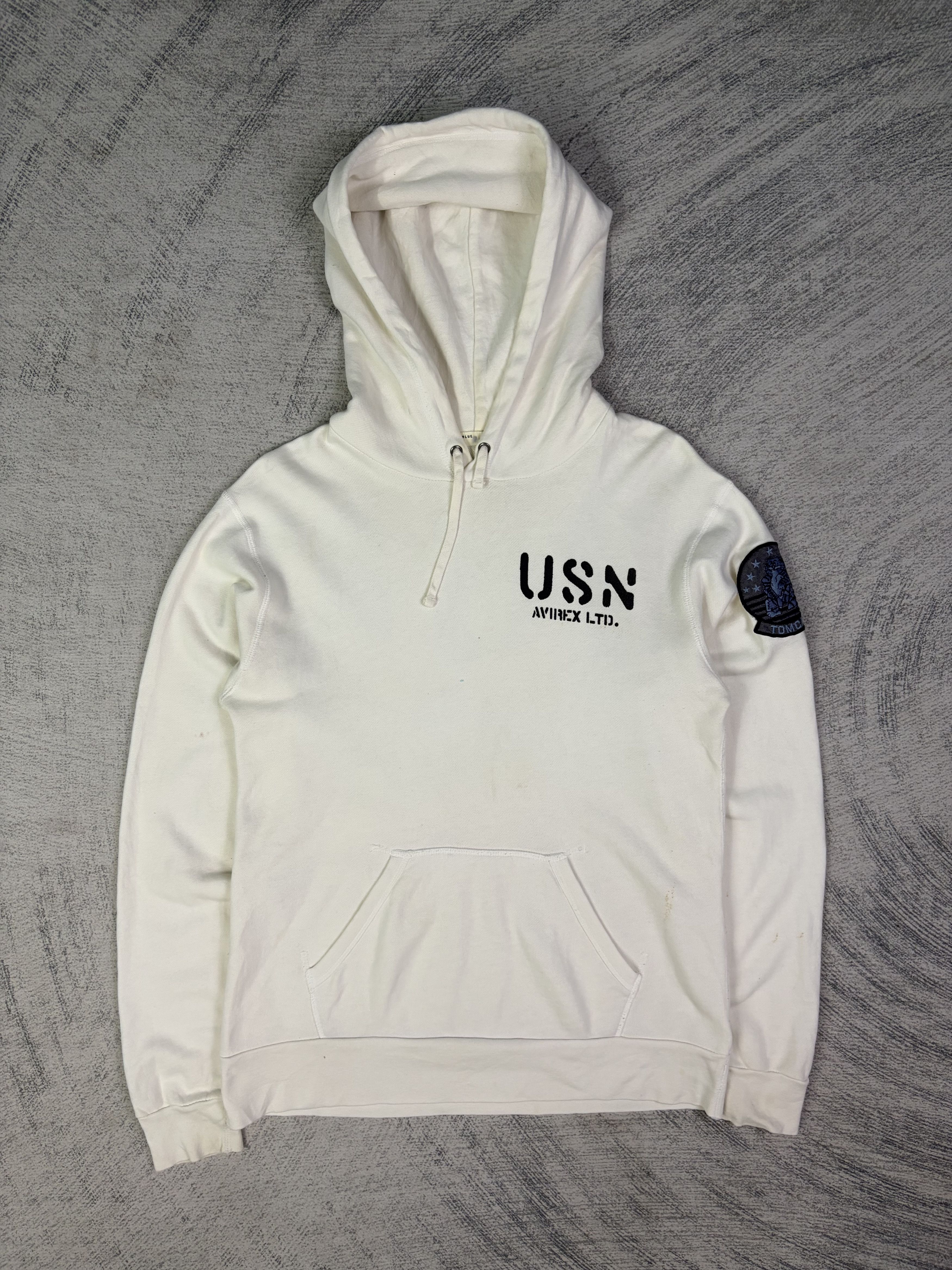 Avirex Avirex Type Blue USN Tomcat VF-14 Pullover Hoodie Size US S / EU 44-46 / 1 - 2 Thumbnail