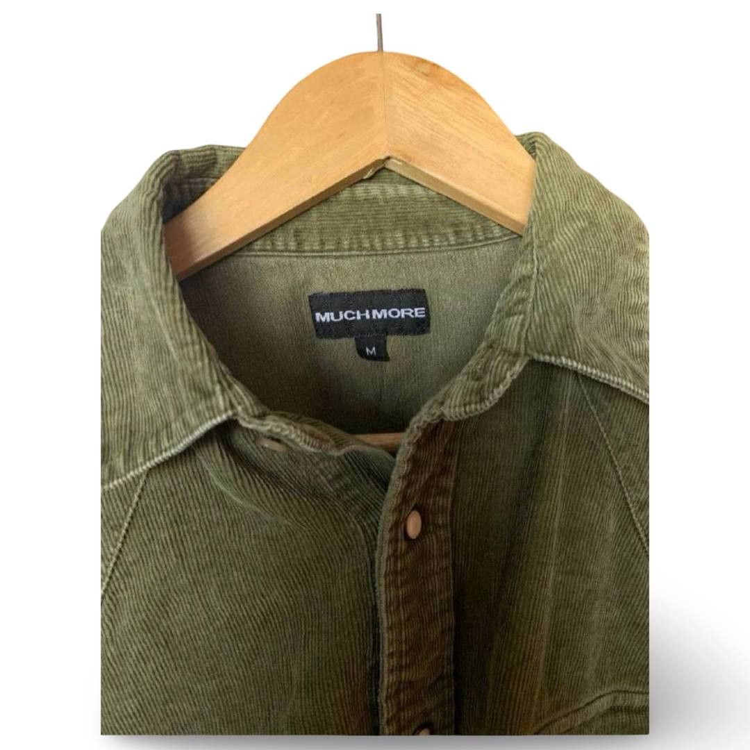 Vintage Much More corduroy shirt #691 Size US M / EU 48-50 / 2 - 2 Thumbnail