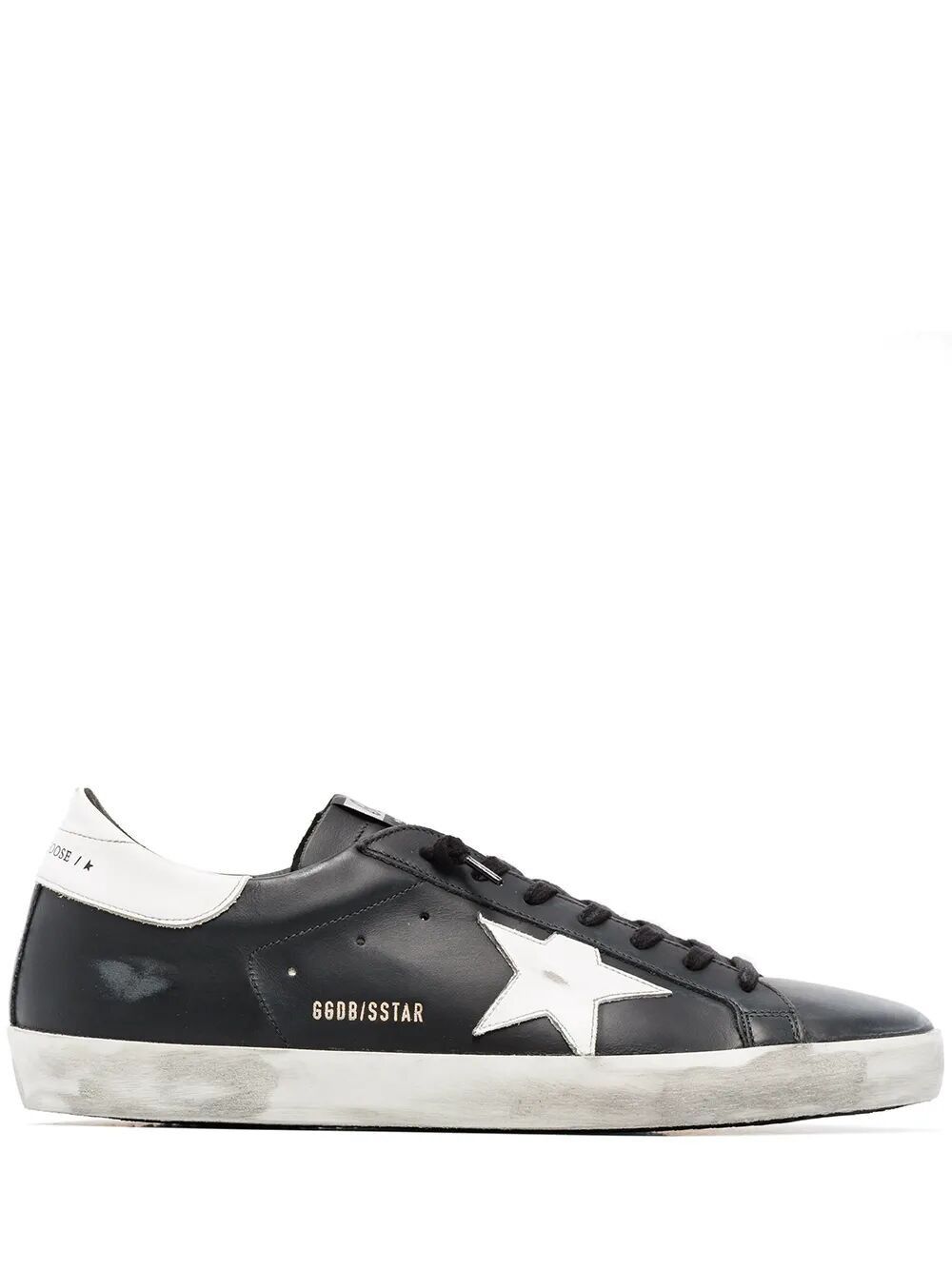 Golden Goose "SUPER STAR" LEATHER UPPER SHINY LEATHER STAR AND HEEL Size US 6 / EU 39 - 1 Thumbnail
