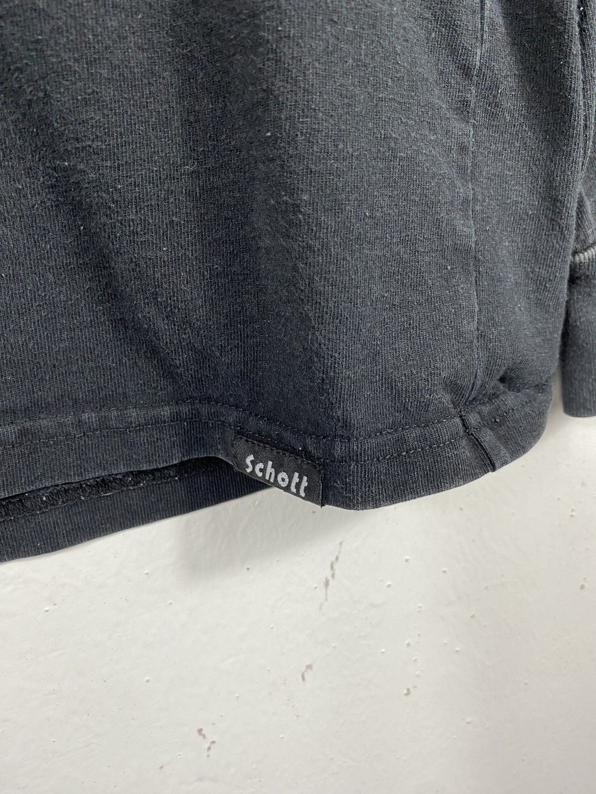 Schott Schott Brother Big Logo Embroidery On Back Long Sleeve Size US XXL / EU 58 / 5 - 5 Thumbnail