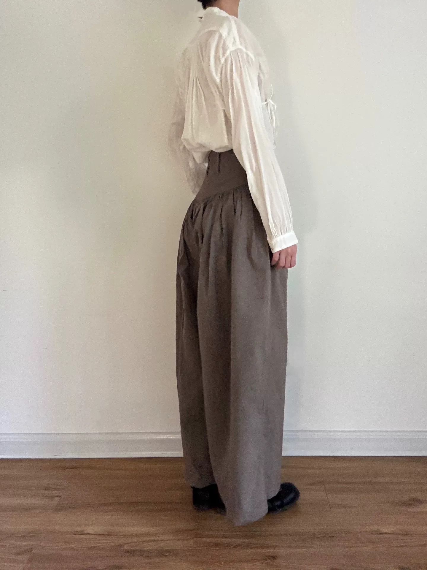 Kapital Kapital Wide-Leg Cotton Trousers Size 28" / US 6 / IT 42 - 1 Thumbnail