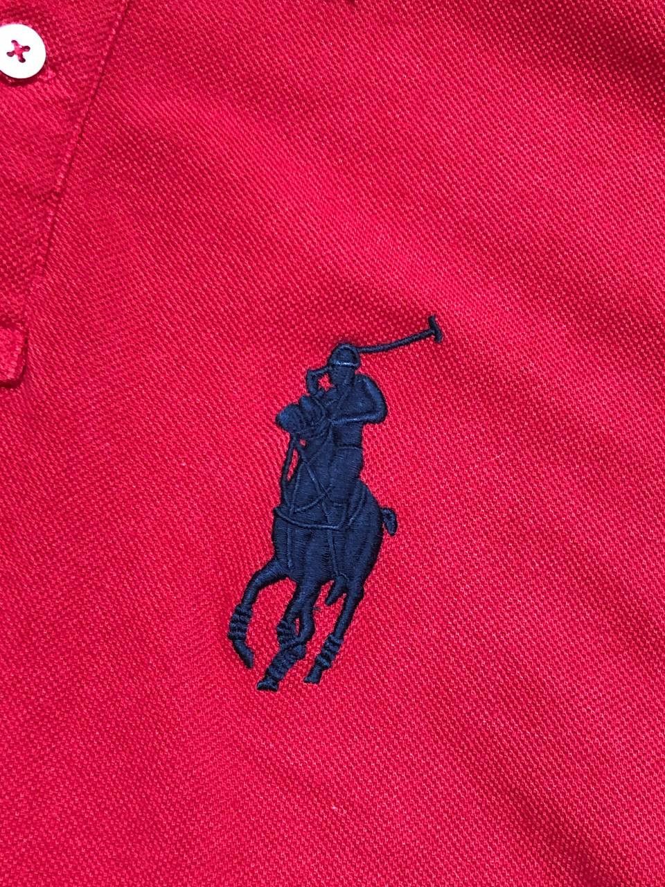 Polo Ralph Lauren Vintage red Polo Ralph Lauren big pony #3 T-shirt Y2K Size US L / EU 52-54 / 3 - 6 Thumbnail