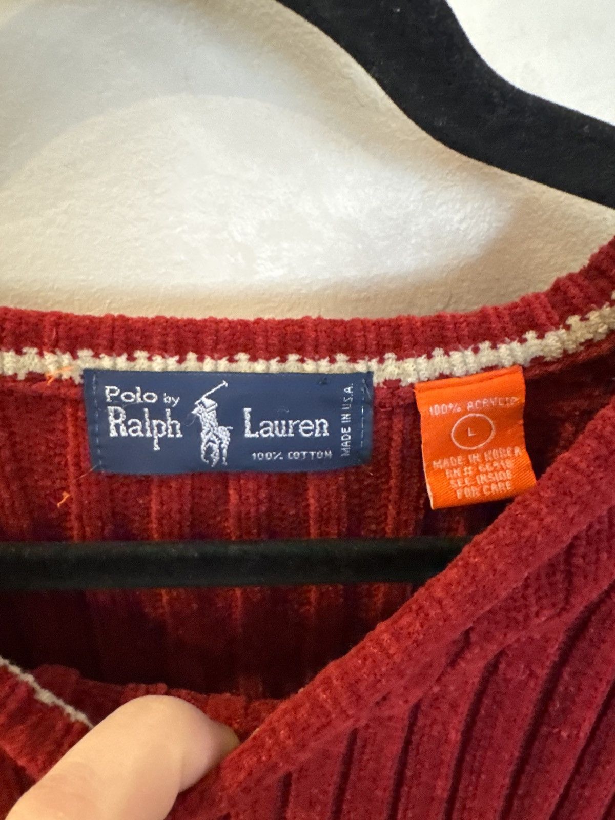 Polo Ralph Lauren Ralph Lauren (bootleg) sweater Size US L / EU 52-54 / 3 - 3 Thumbnail