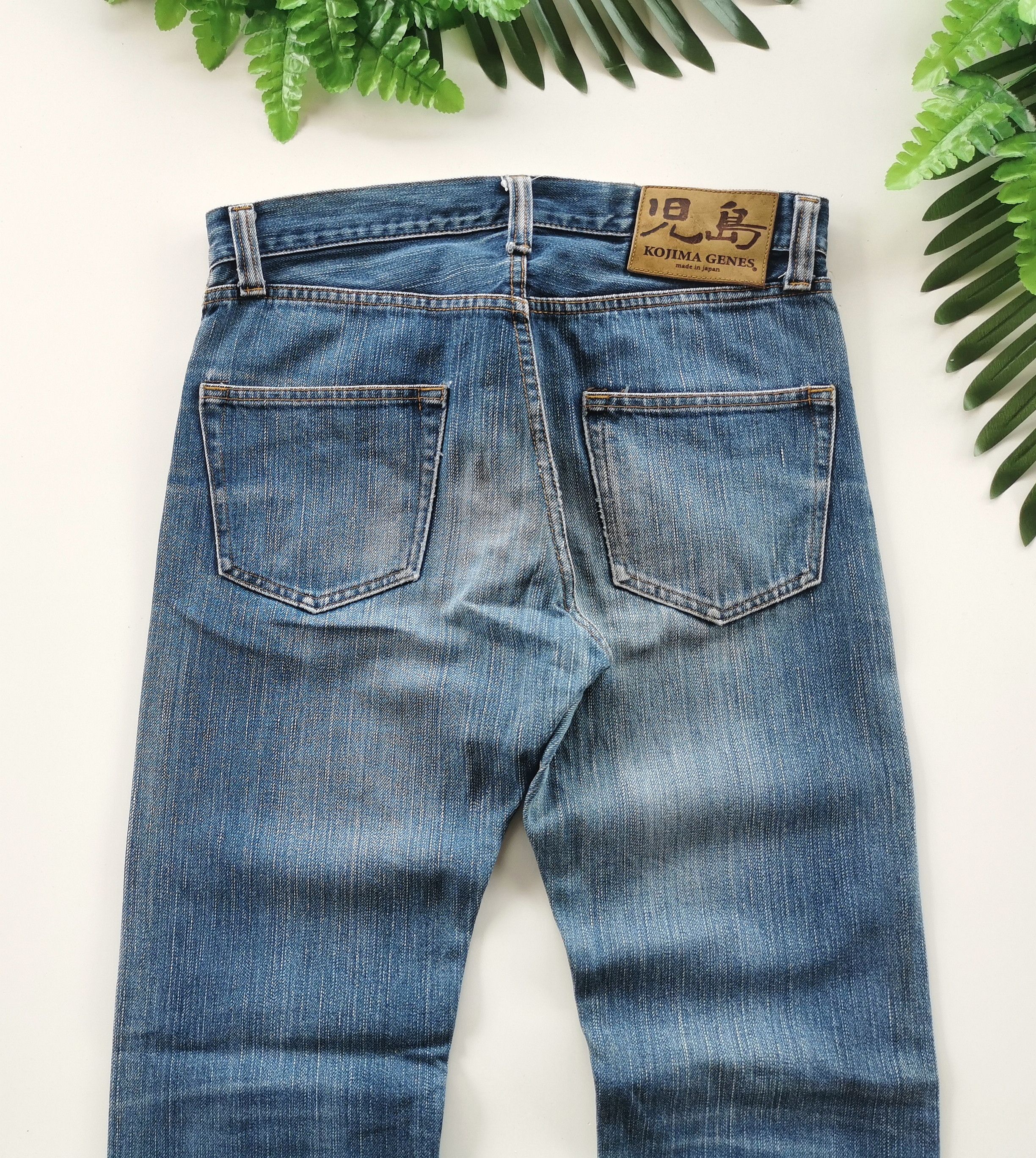KOJIMA GENES Kojima Genes Selvedge Slim Fit Denim Jeans Size US 31 - 7 Thumbnail