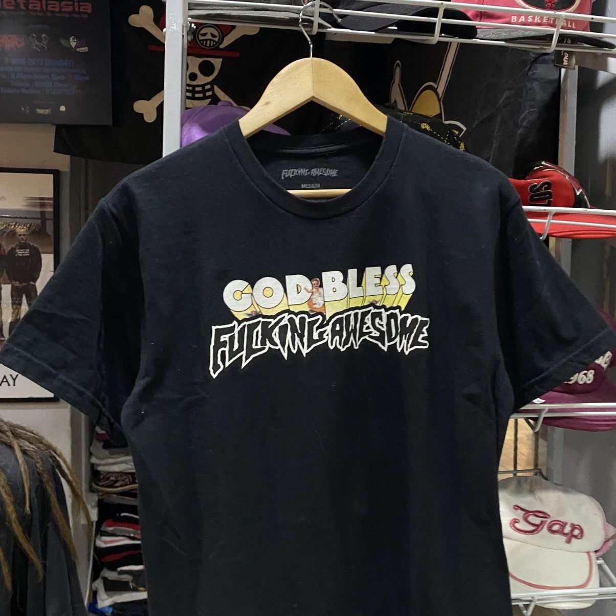 Fucking Awesome Fucking Awesome God Bless Tee Size US M / EU 48-50 / 2 - 3 Thumbnail