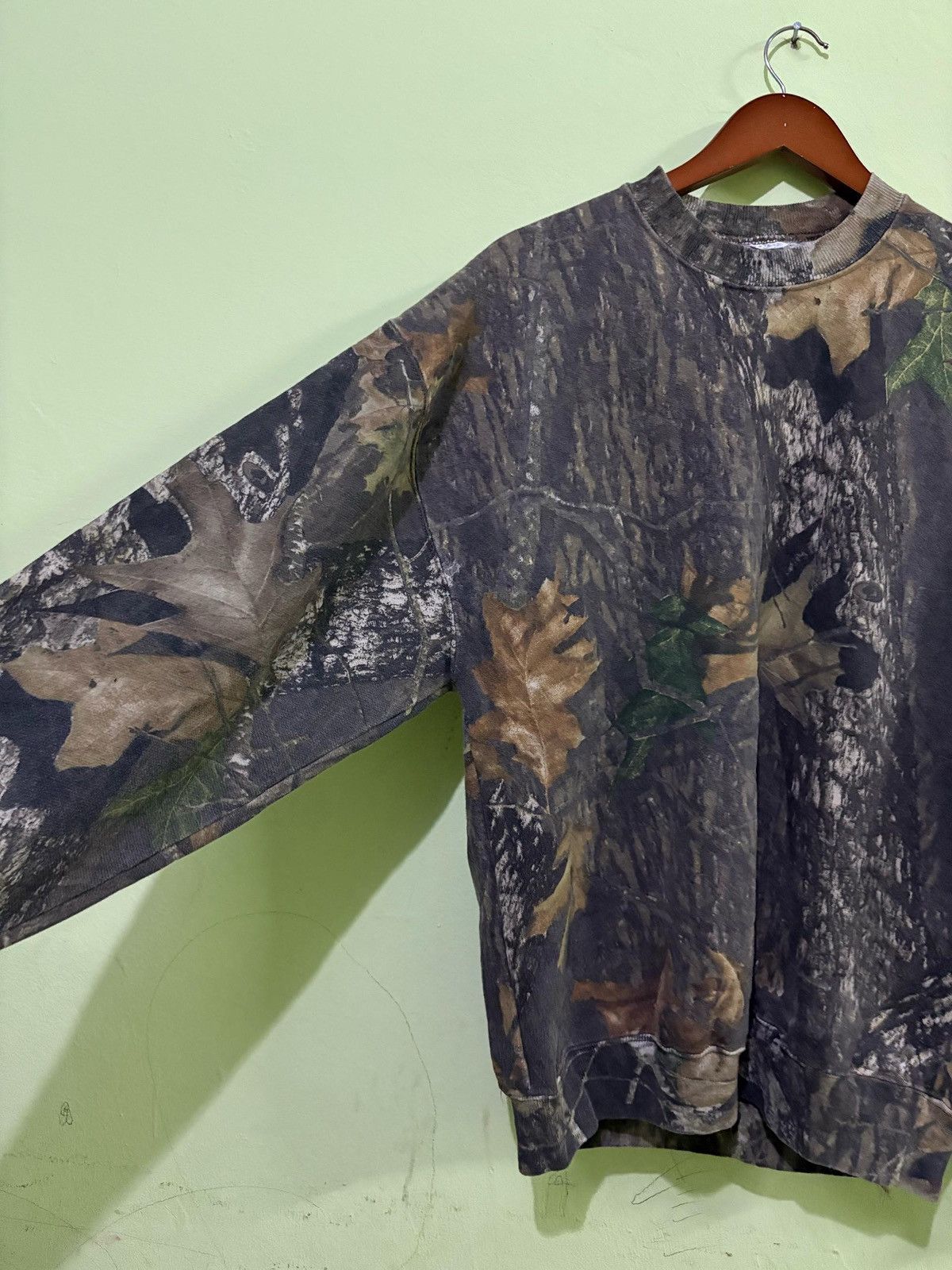 Vintage Vintage Wooded Full Print Sweatshirt Design Size US L / EU 52-54 / 3 - 2 Thumbnail