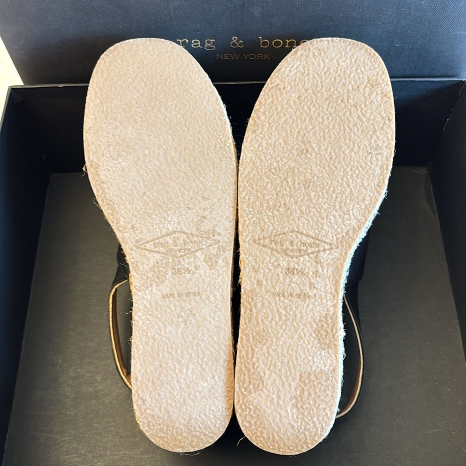 Rag & Bone NEW! rag & bone Edie 6.5 Black Platform Espadrille Sandals Size US 6.5 / IT 36.5 - 12 Thumbnail