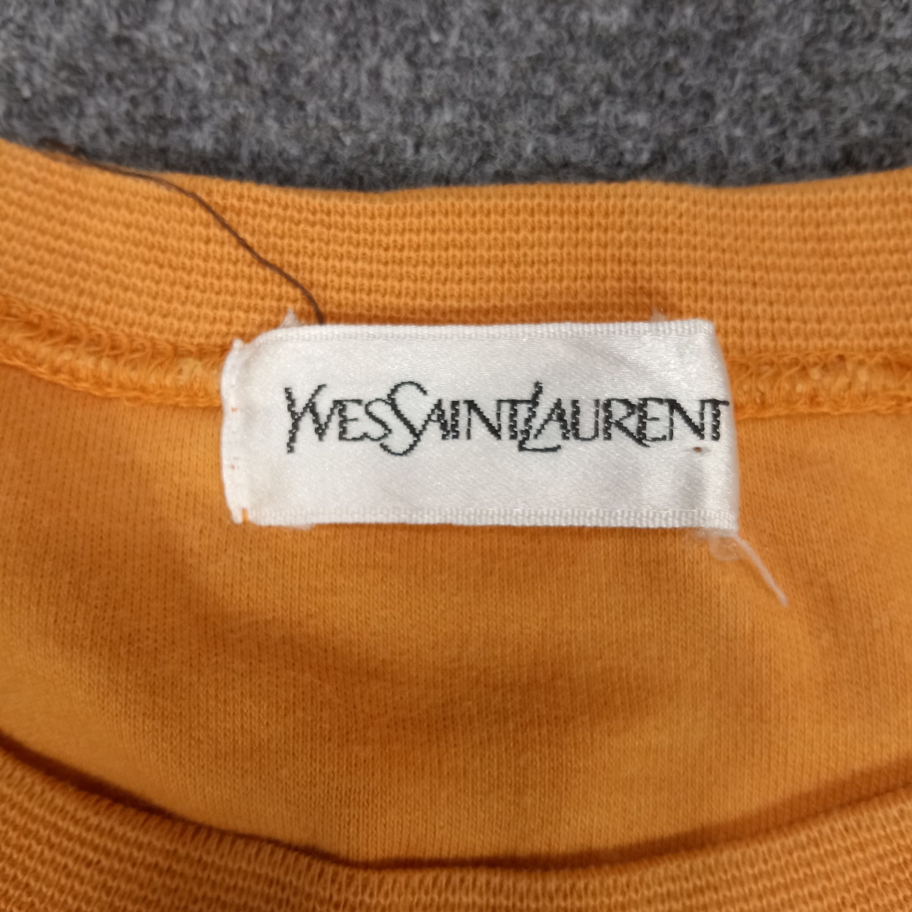 Vintage × Yves Saint Laurent Yves Saint Laurent Embroidery Ship Art Tshirt Size US L / EU 52-54 / 3 - 4 Thumbnail