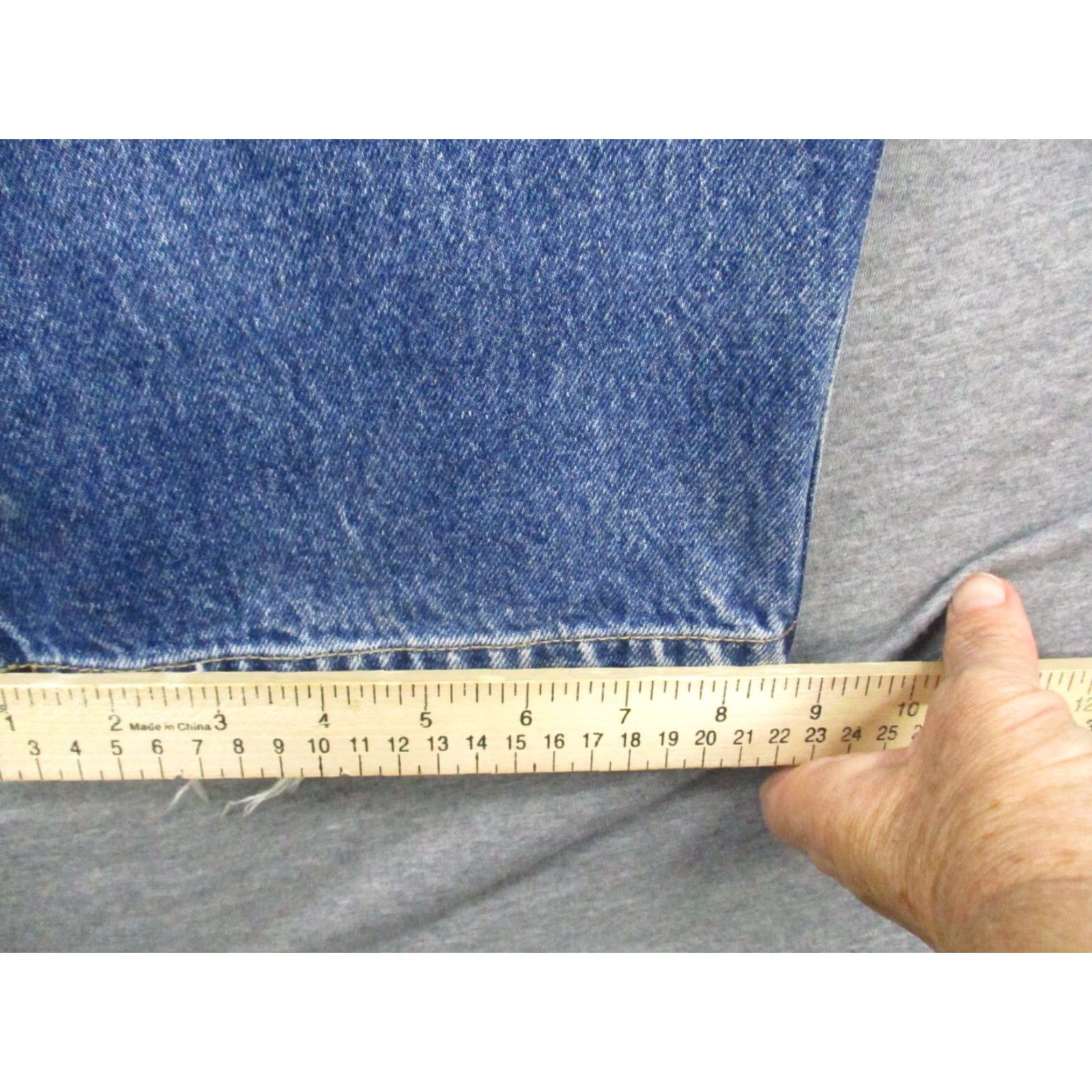 Phat Farm VINTAGE Phat Farm Jeans Mens 36x33 Blue Denim Hip Hop Baggy Loose Y2K Skater Size US 36 / EU 52 - 6 Thumbnail