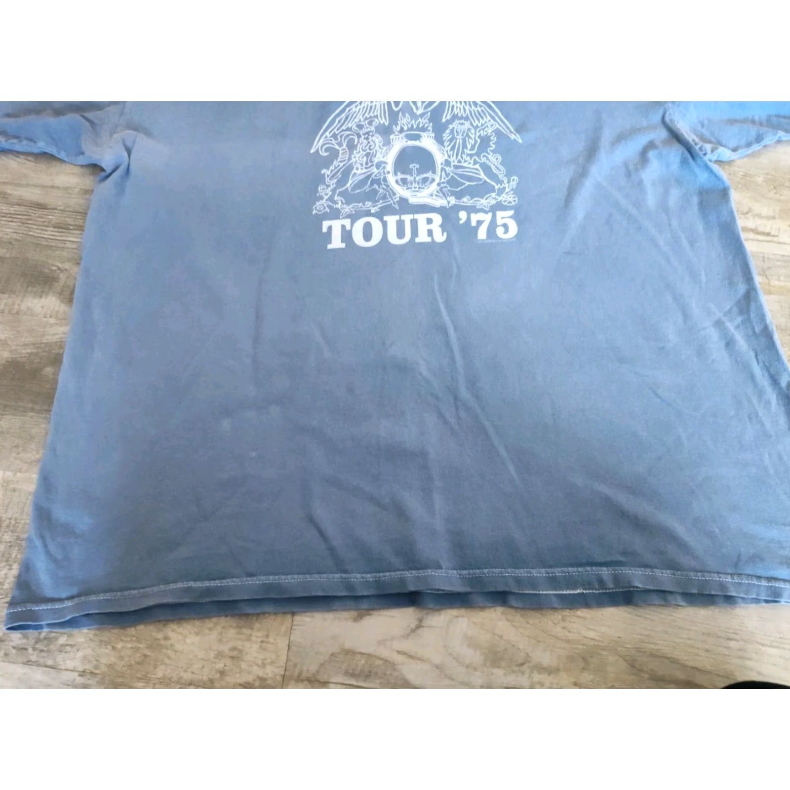Anvil Queen 2005 Tour '75 Logo Graphic Rock Band T-Shirt Men 2XL XXL Cotton Spring Summer Size US XXL / EU 58 / 5 - 4 Thumbnail