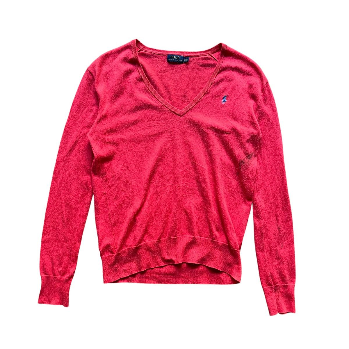 Polo Ralph Lauren Polo Ralph Lauren V-Neck Knitwear Size S / US 4 / IT 40 - 1 Thumbnail