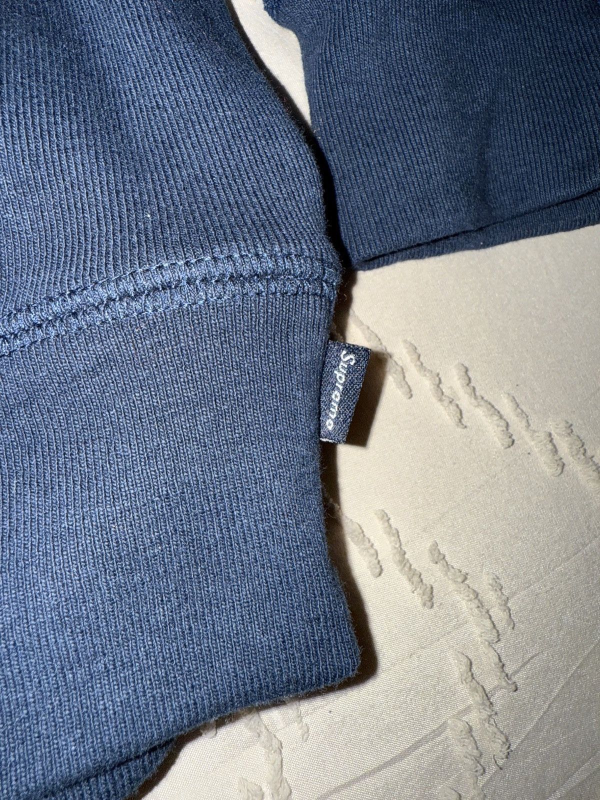 Supreme Supreme Box Logo Hooded navy Hoodie Sweatshirt (FW24) Size US M / EU 48-50 / 2 - 8 Thumbnail