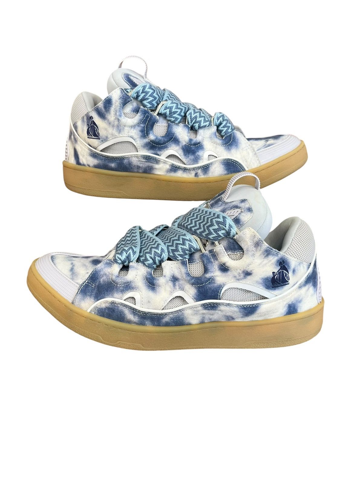 Lanvin Lanvin Curb Sneaker Washed Denim Size US 12 / EU 45 - 2 Thumbnail