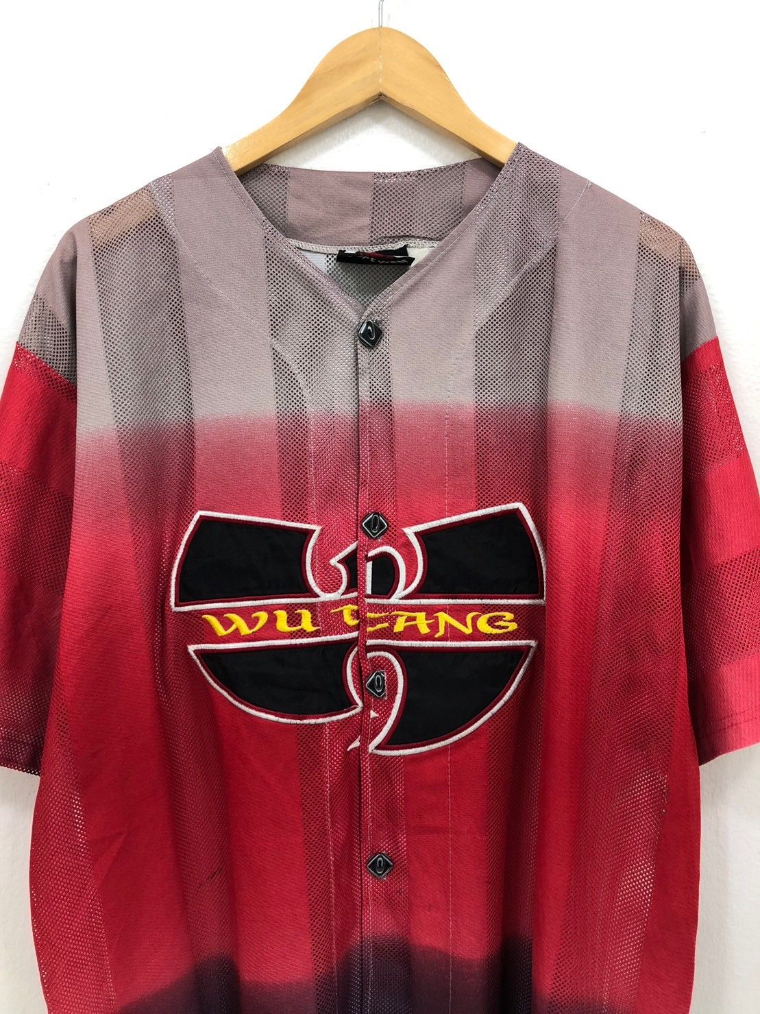 Vintage × Wu-Tang Clan Vintage WU TANG Baseball Jersey Hip Hop Wu Wear BN Size US XL / EU 56 / 4 - 1 Thumbnail