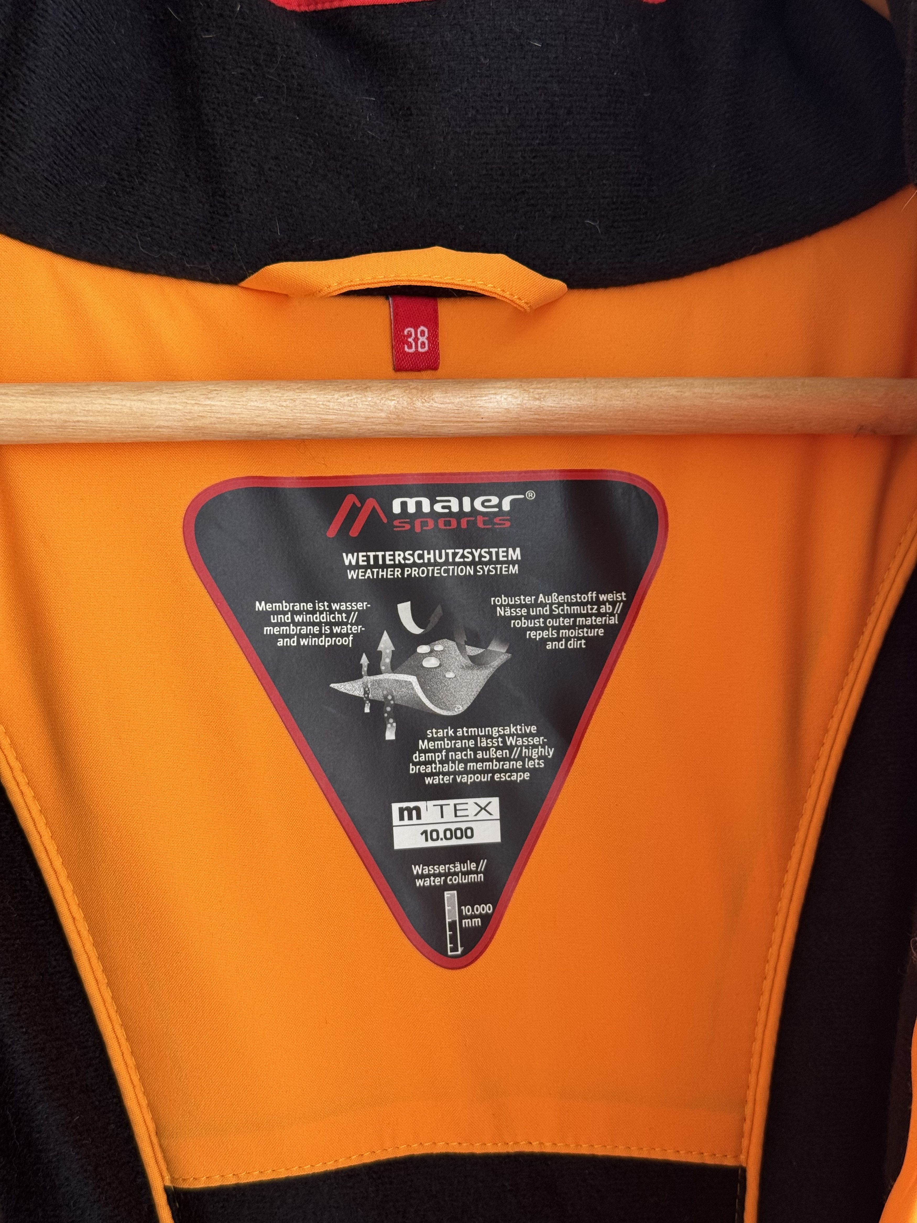 Vintage Maier Sports Mtex 10.000 Waterproof Ski Jacket Size US M / EU 48-50 / 2 - 13 Thumbnail