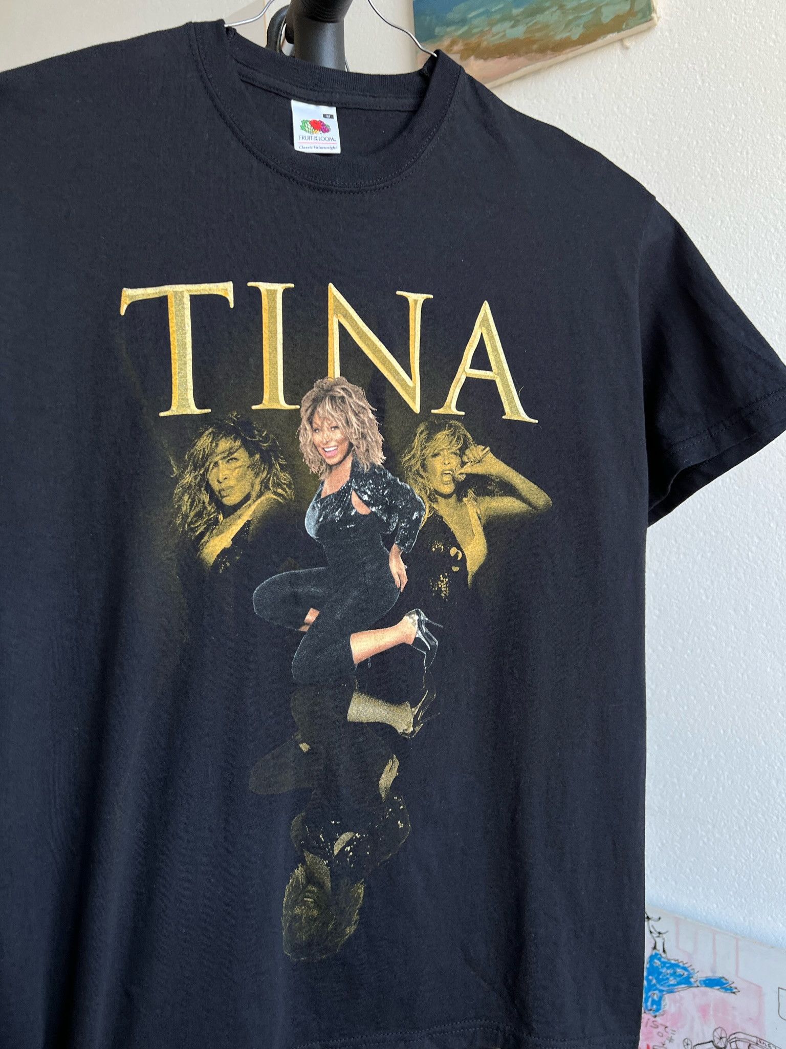 Band Tees Vintage 90s Tina Turner Tour Band tee y2k Size US M / EU 48-50 / 2 - 4 Thumbnail