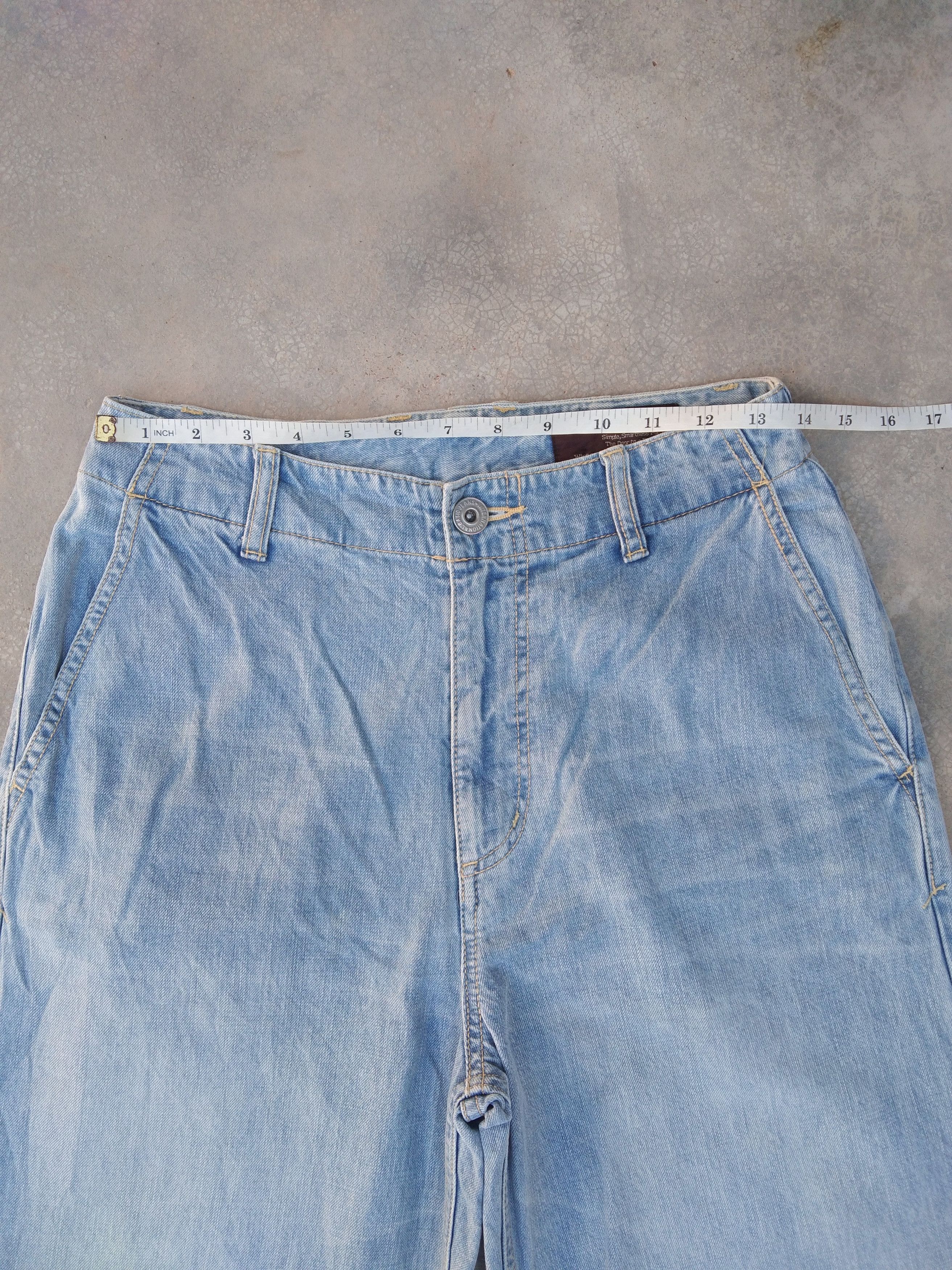 Japanese Brand × Jean × Vintage Vintage Urban Research Doors Baggy Loose Straight Leg Jeans Size US 27 - 4 Thumbnail