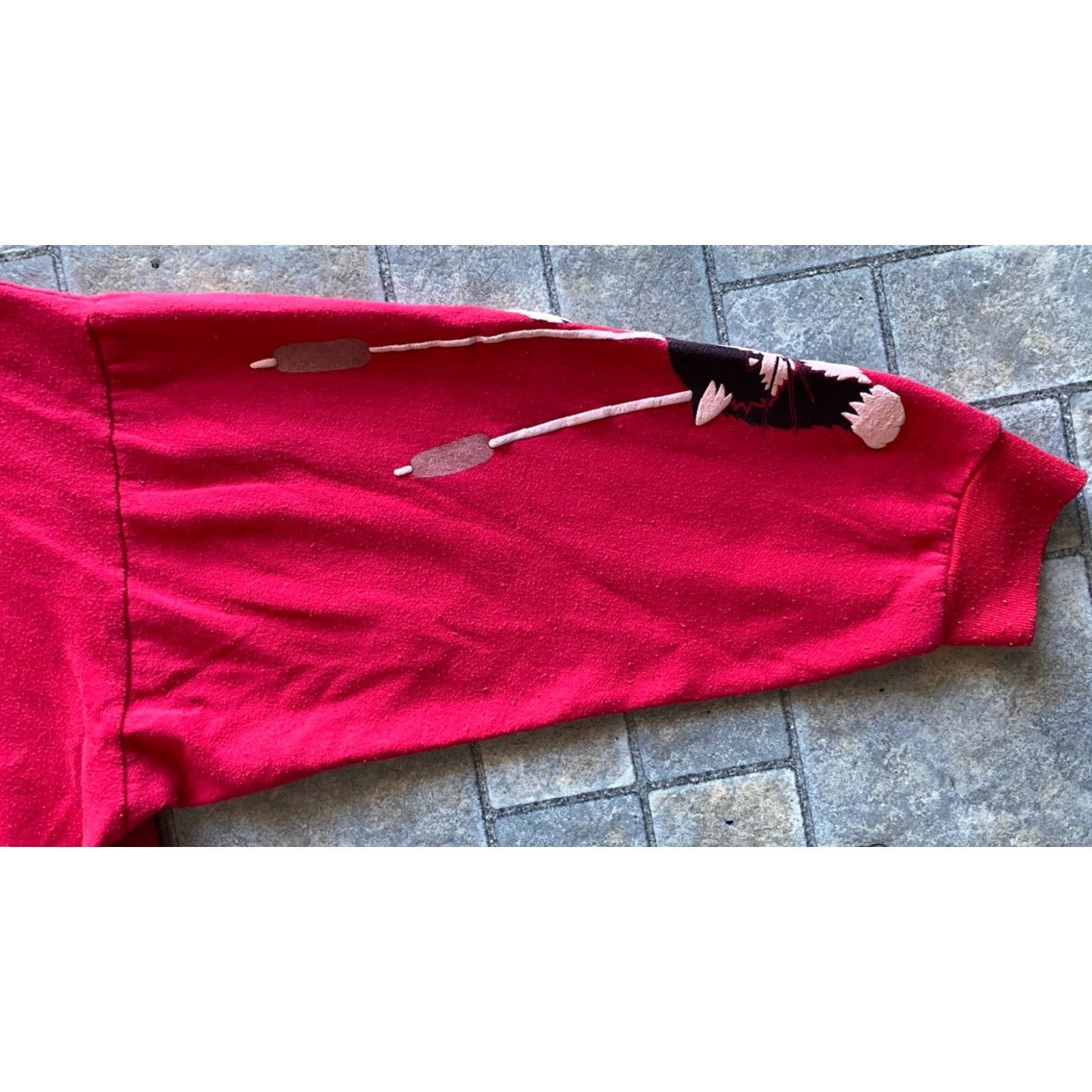 Vintage VINTAGE Spumoni By Franko Red Cat Pullover Sweatshirt L Men’s Red Cat USA Large Size US L / EU 52-54 / 3 - 7 Thumbnail