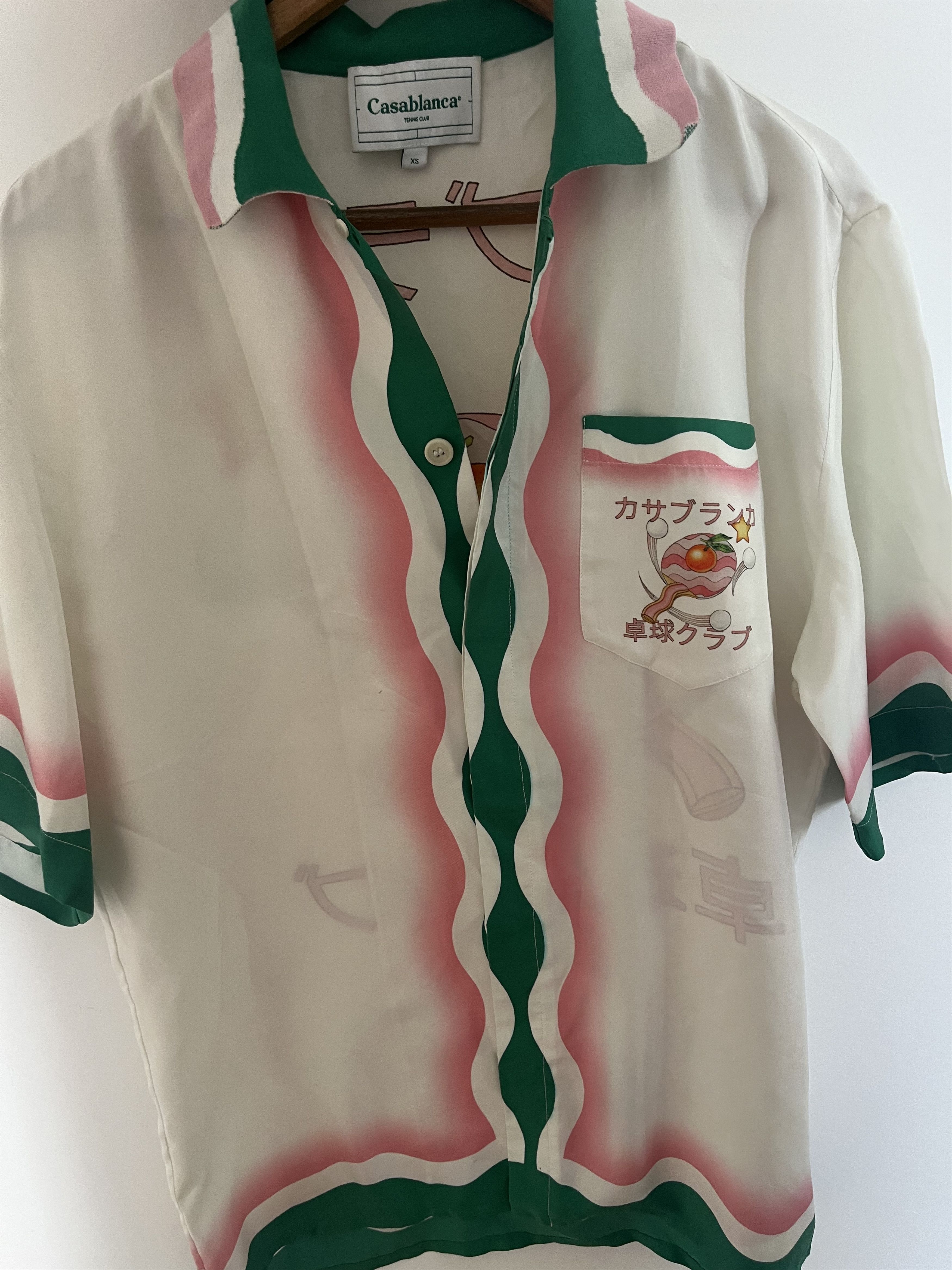 Casablanca Tennis Club Silk