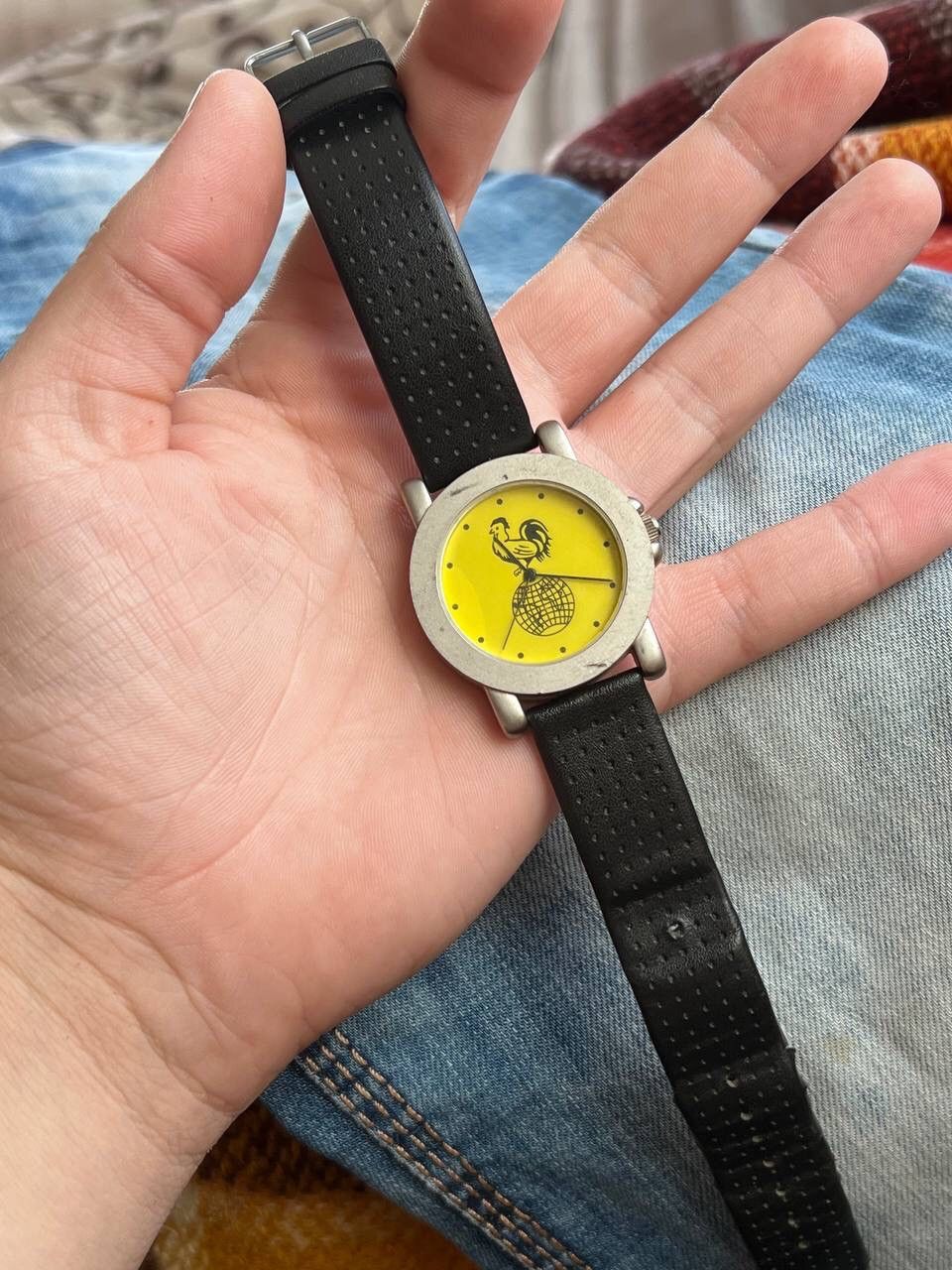 Japanese Brand × Vintage Vintage Retro Cock 🐓 Japanese style futuristic Steel Watch Size ONE SIZE - 9 Thumbnail