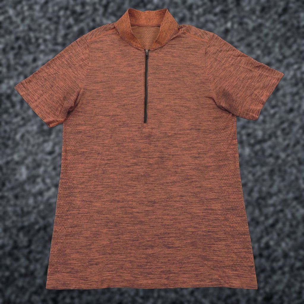 Lululemon **Lululemon Metal Vent Mens Half Zip T-Shirt Red Blade Collar** User: Lululemon Metal Vent Mens Half Zip T-Shirt Red Blade Collar Size US S / EU 44-46 / 1 - 1 Thumbnail