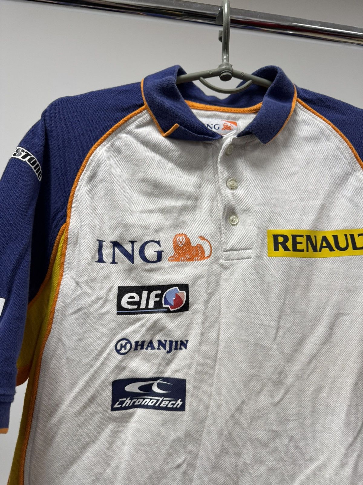 Formula 1 × Vintage Renault F1 Racing Team ING ELF Fernando Polo T Shirt Size US S / EU 44-46 / 1 - 3 Thumbnail
