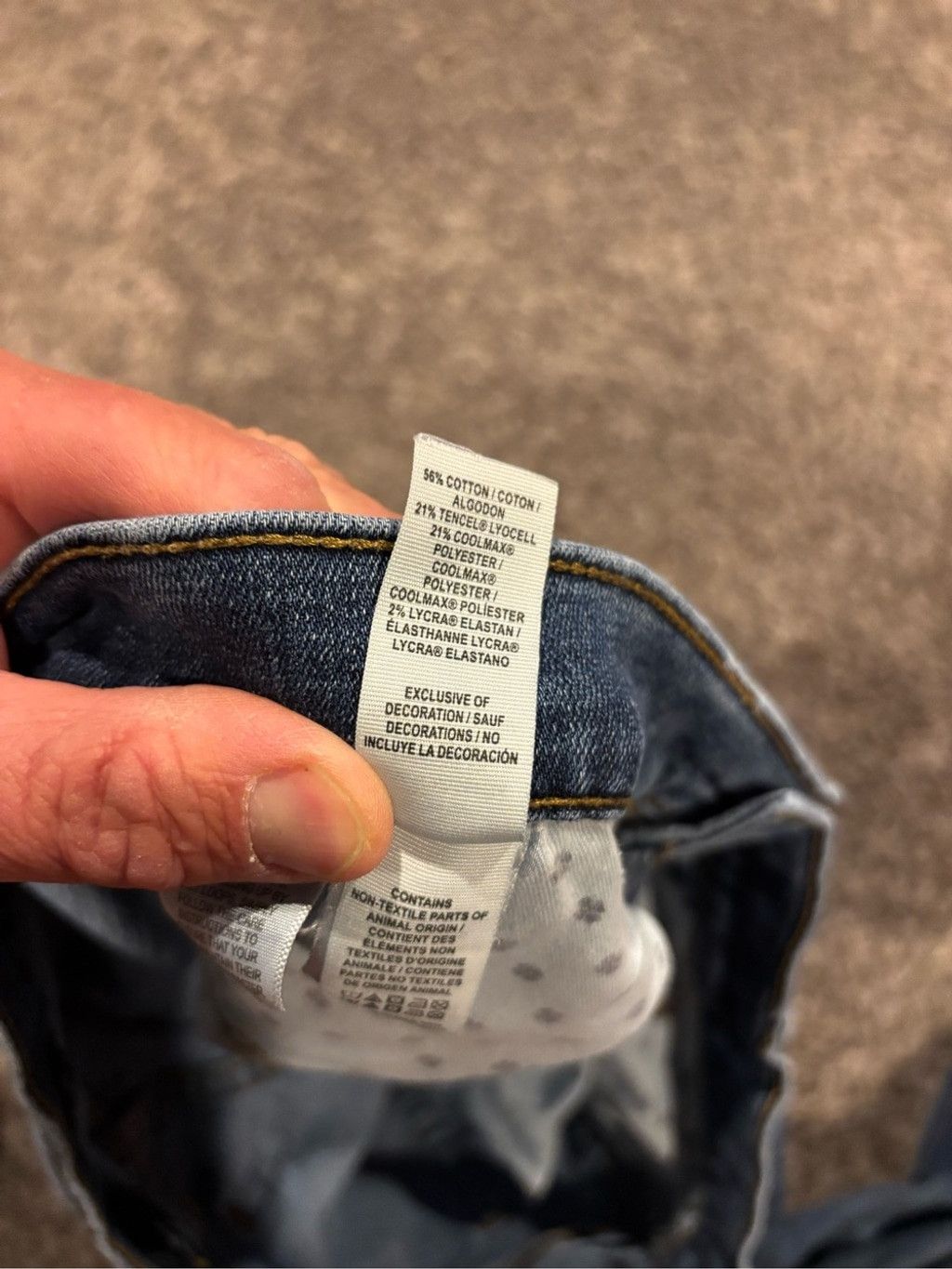 Lucky Brand Men's Lucky Brand Skinny Jeans Size US 33 - 4 Thumbnail