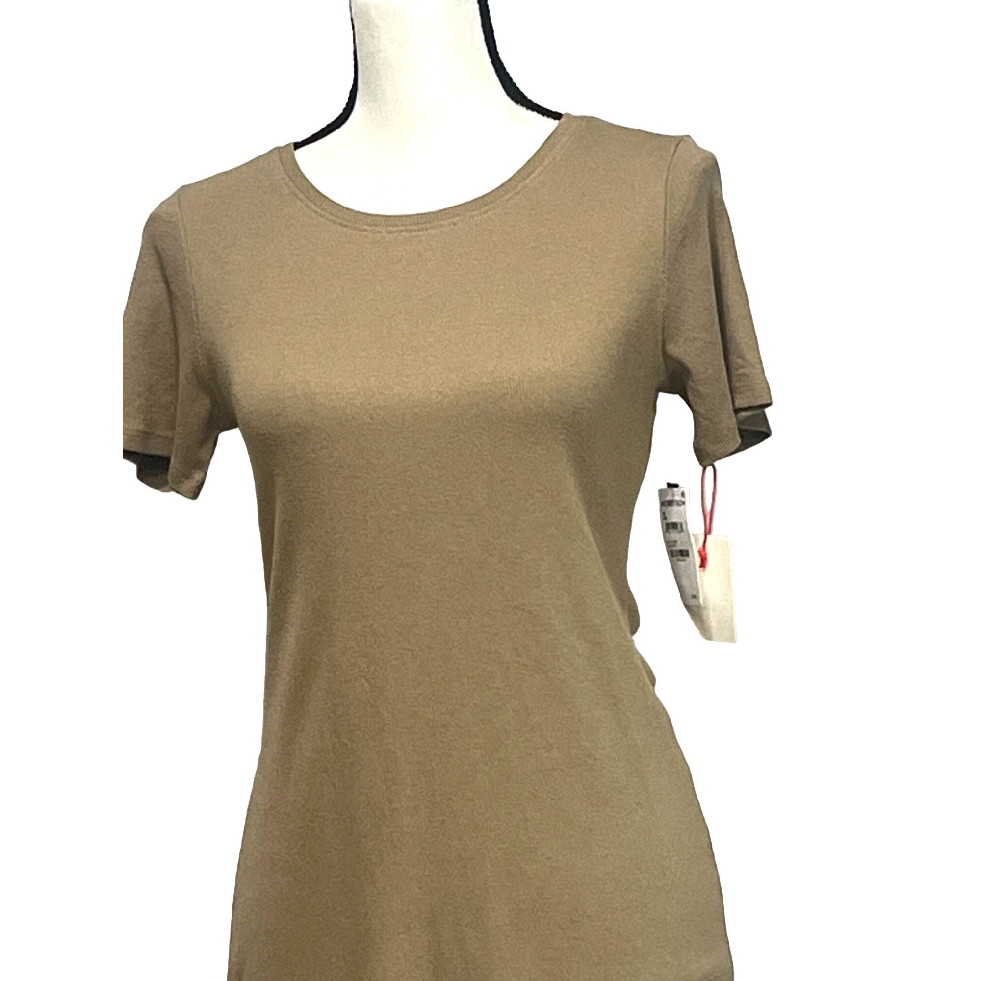 Other Open Edit Ribbed Bodycon Dress, Tan Lead, Sz. M Size M / US 6-8 / IT 42-44 - 5 Thumbnail