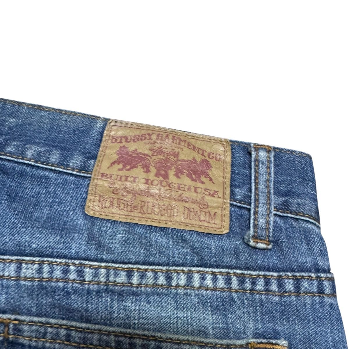 Stussy Vintage Stussy Classic Distressed Denim Jeans Size US 32 / EU 48 - 13 Thumbnail