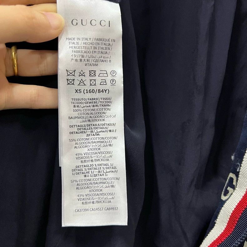 Gucci Gucci Size XS Full-print double G striped suit 2503-Nextar Size 40R - 4 Thumbnail