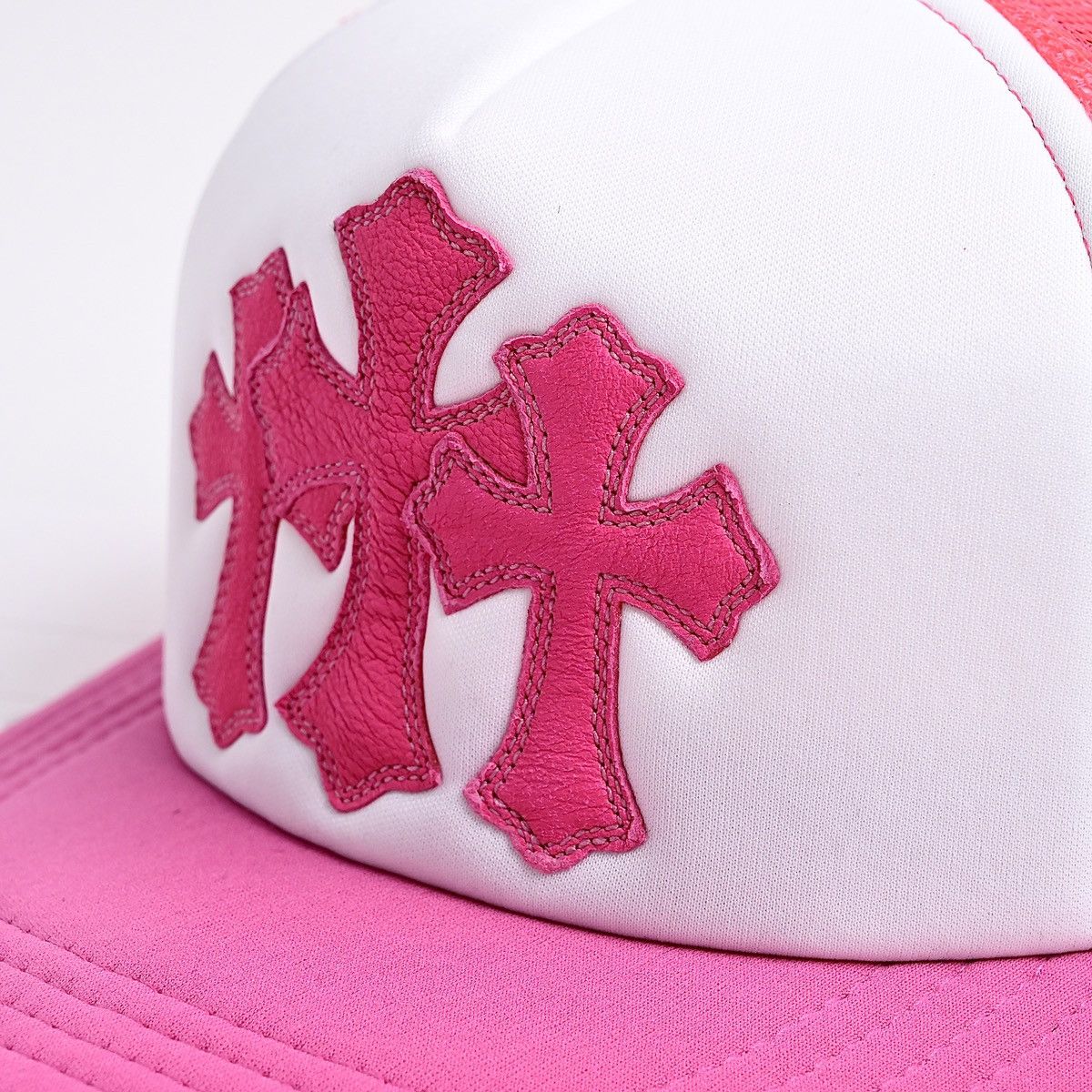 Chrome Hearts CHROME HEARTS HAT TRUCKER KING TACO PINK Size ONE SIZE - 3 Thumbnail