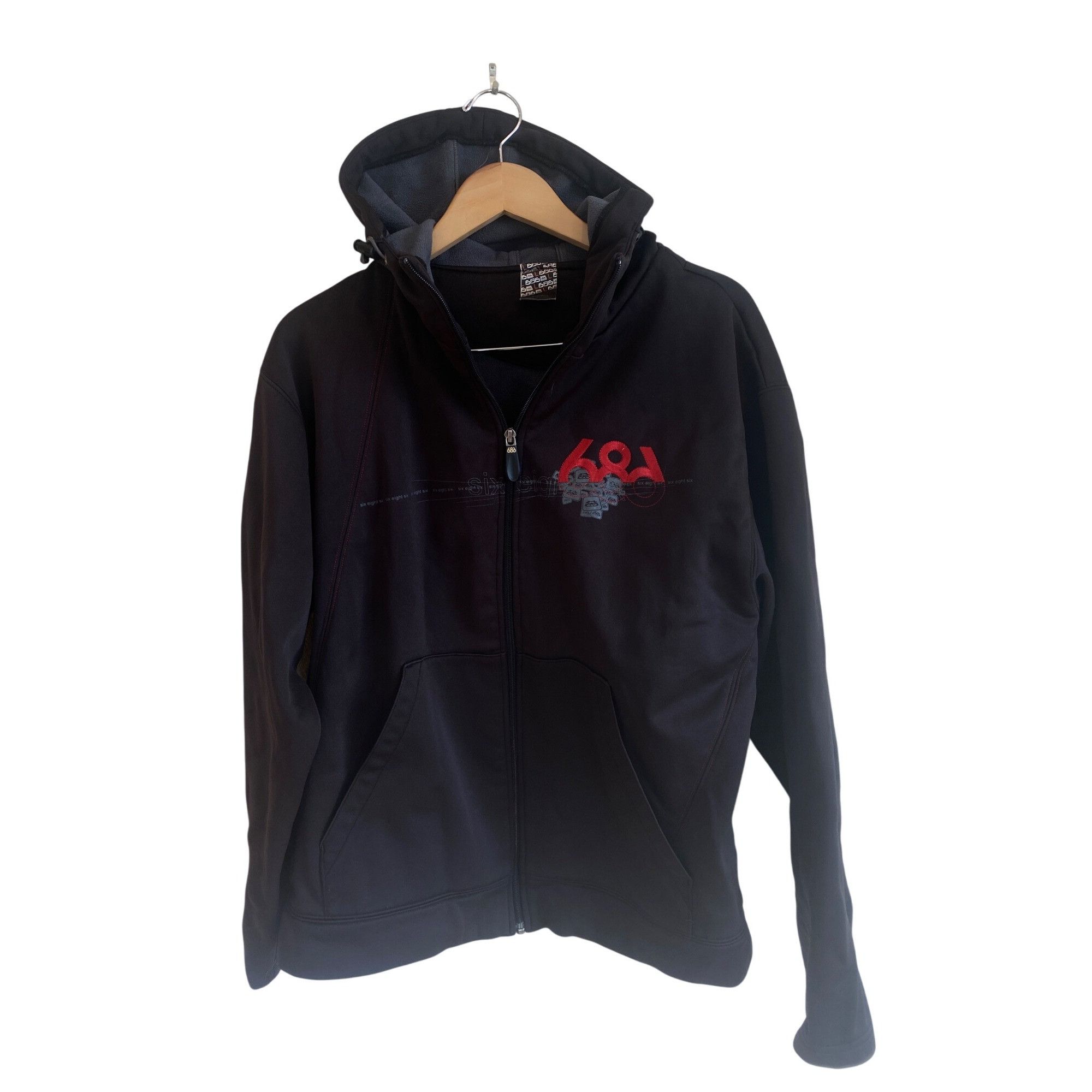 686 Mens 686 Soft Shell Jacket Black Large** Size US L / EU 52-54 / 3 - 9 Thumbnail
