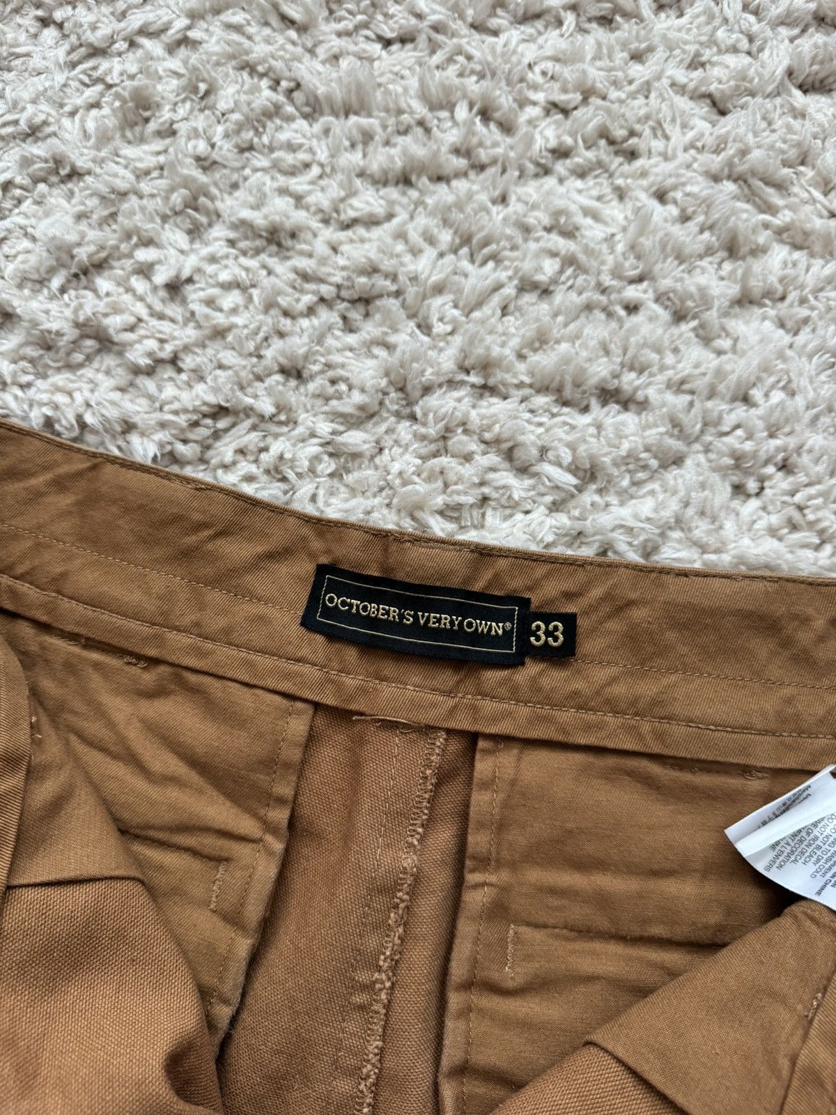 October's Very Own October’s Very Own (OVO)“Laugh Now Cry Later” Workwear Pants Size US 33 - 6 Thumbnail