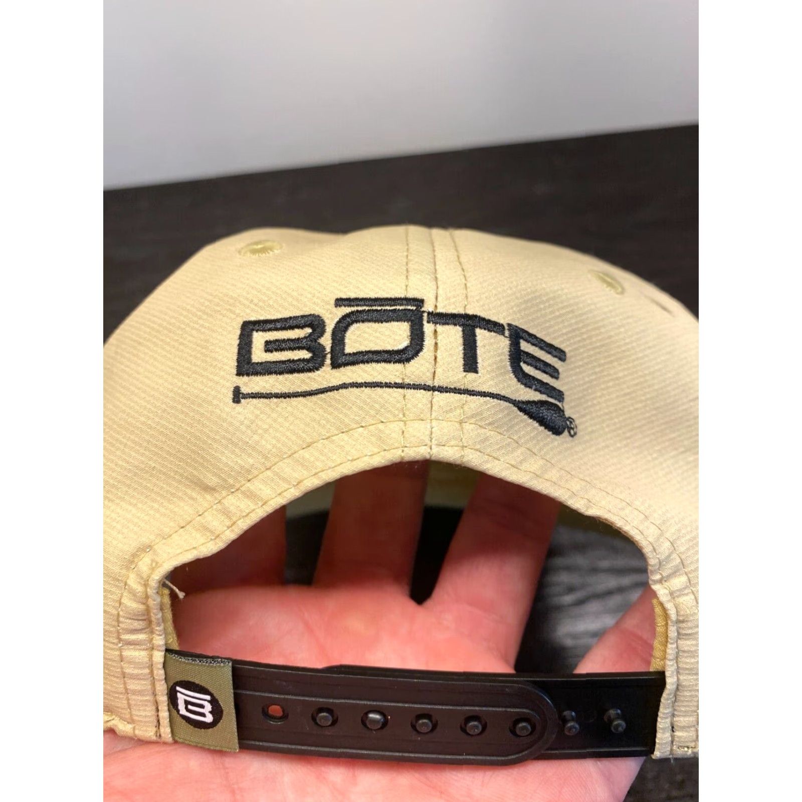 Vintage BOTE Trucker Hat Men's One Size Beige Floral Snapback Adjustable Nylon Beach Sports Size ONE SIZE - 5 Thumbnail