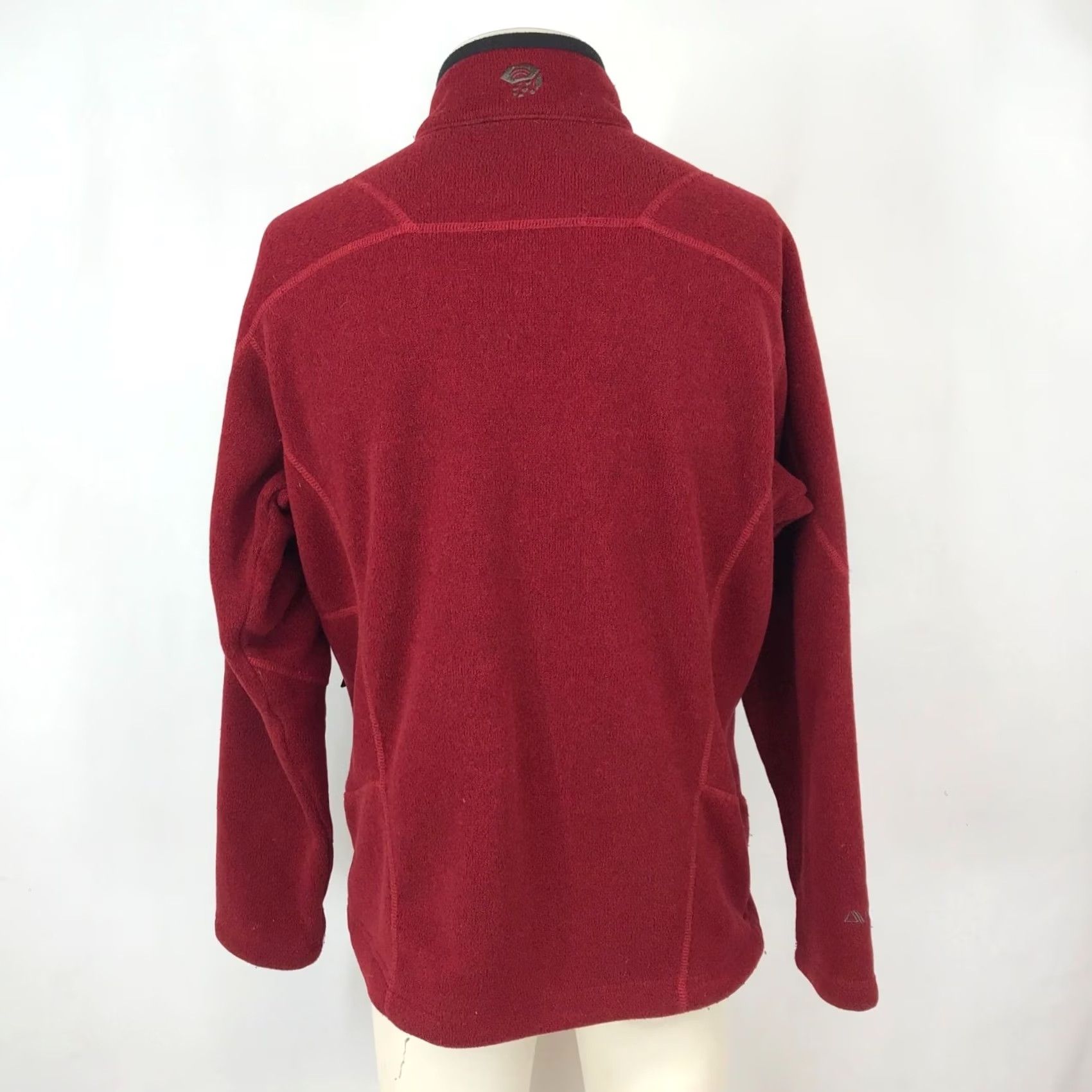 Mountain Hardwear MOUNTAIN HARDWEAR Mens LARGE Red Full Zip Fleece Jacket COAT Size US L / EU 52-54 / 3 - 5 Thumbnail