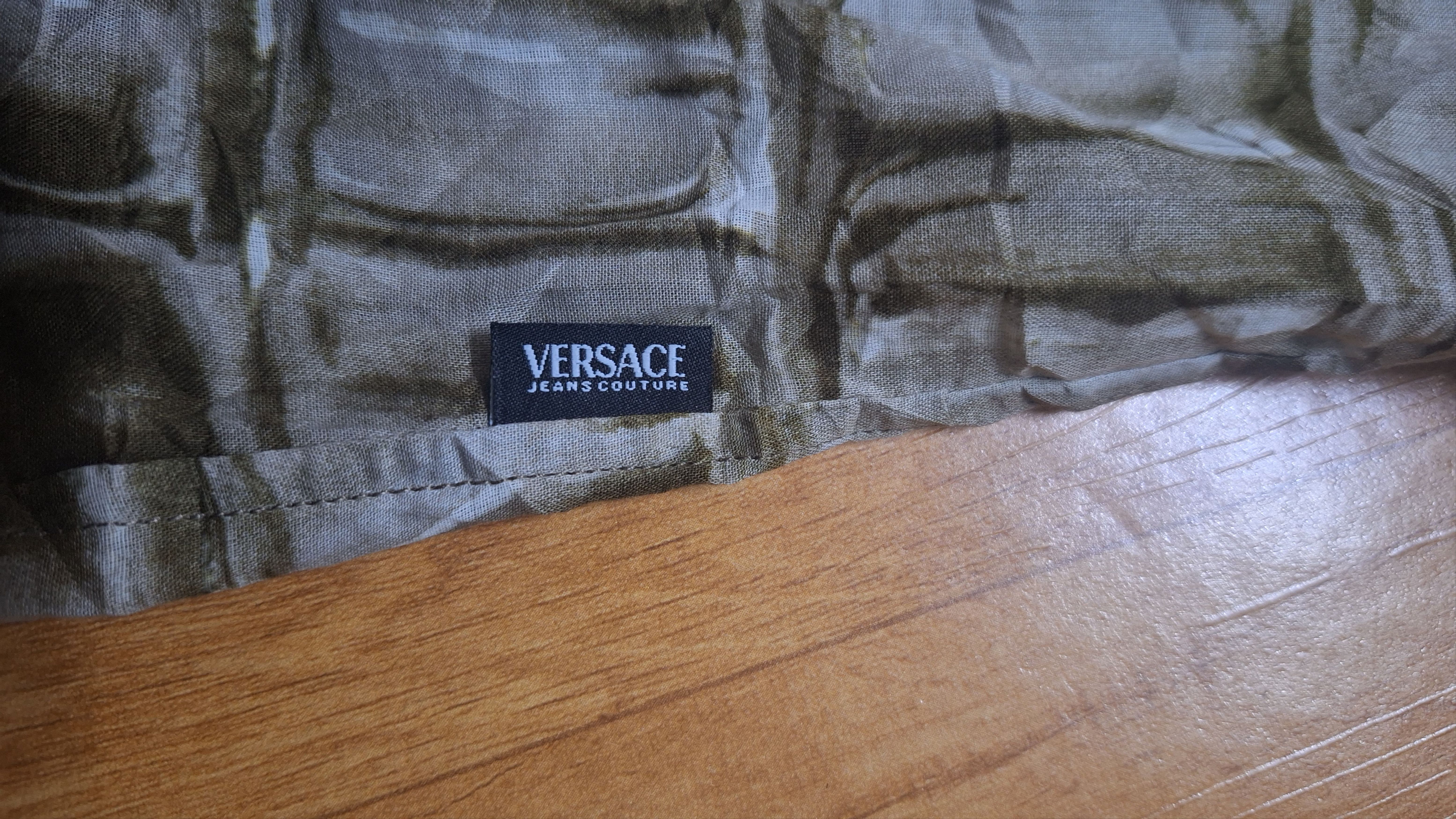 Kith × Versace Vintage Versace shirt button ups Crocodile Skin design Size US L / EU 52-54 / 3 - 9 Thumbnail