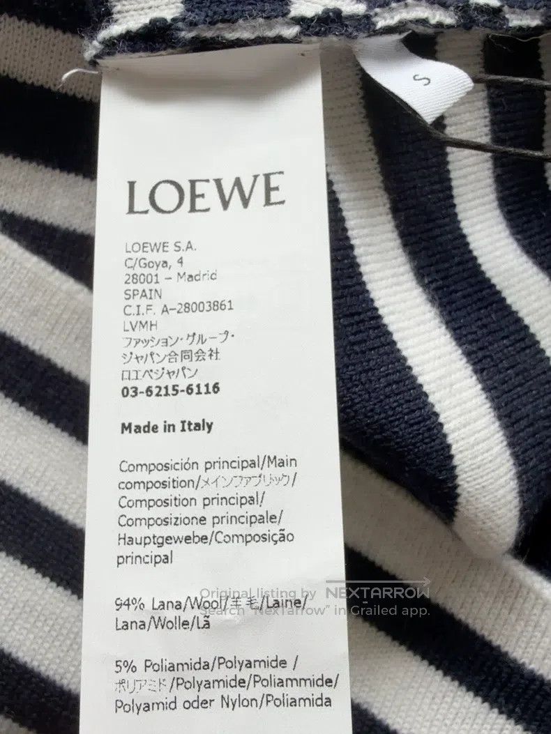 Loewe Loewe Suna Fujita whale wool blend knitted sweater Size S / US 4 / IT 40 - 6 Thumbnail