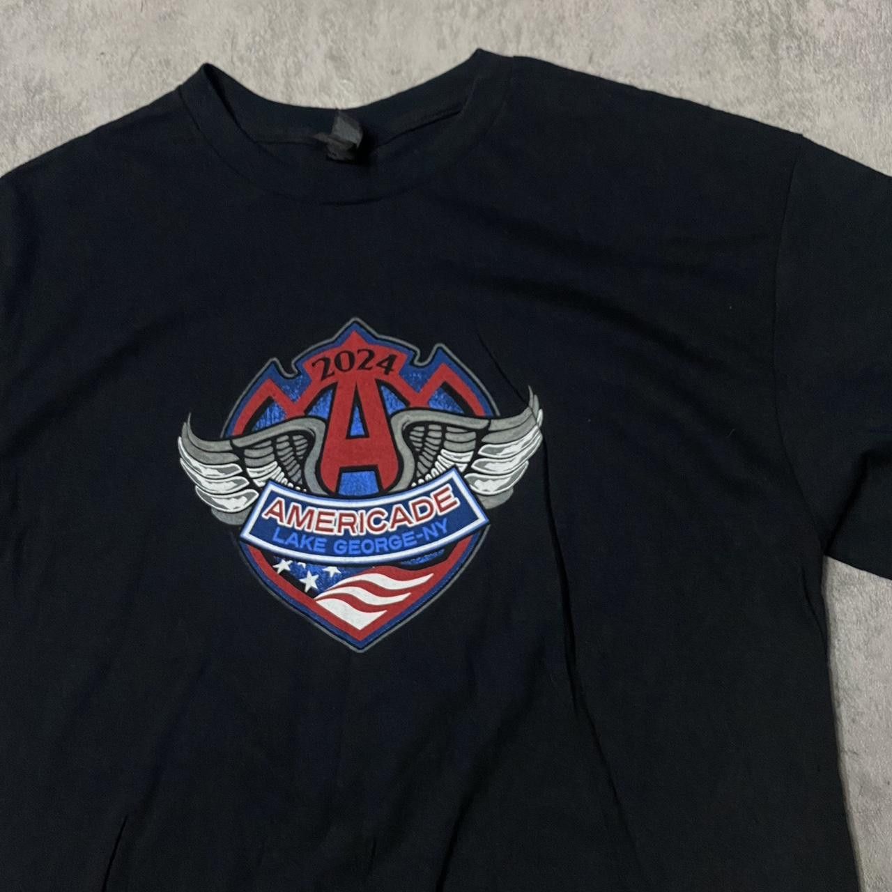 Gildan 2024 American Lake George T-shirt #LakeGeorge Size US L / EU 52-54 / 3 - 2 Thumbnail