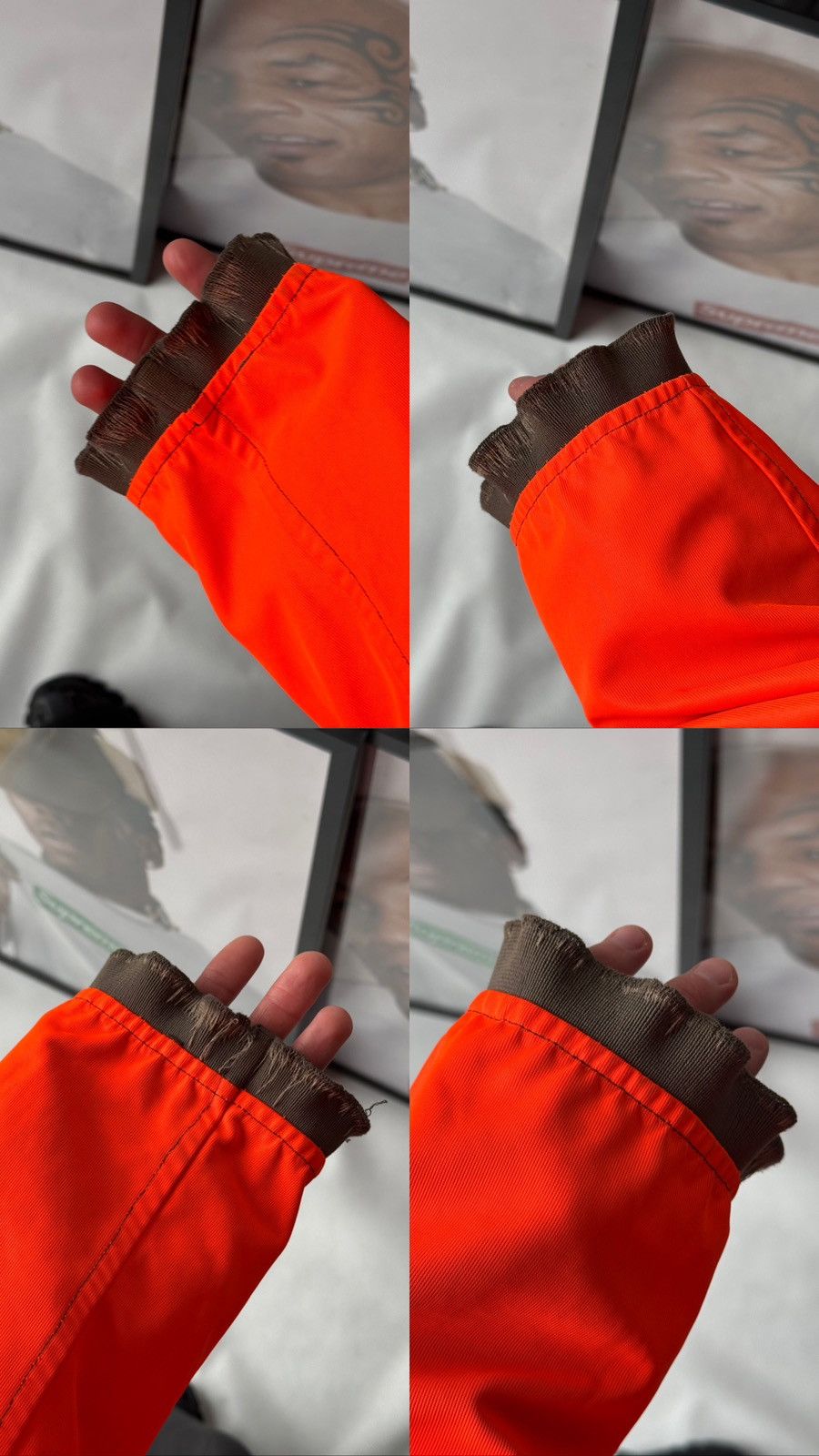 Massimo Osti Stone Island Fluorescent Orange Reversible Jacket AW05 Size US XL / EU 56 / 4 - 23 Thumbnail