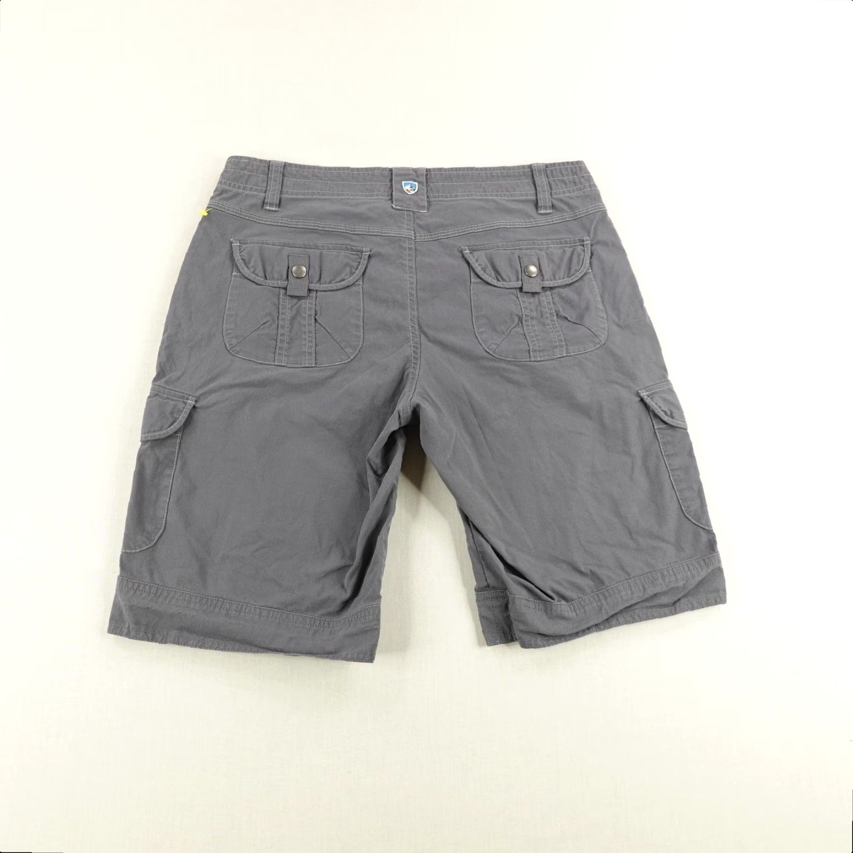 Vintage VINTAGE Kuhl Cargo Shorts Womens 8 Gray Outdoor Hiking Camping Travel Bermuda 11" Size 30" / US 8 / IT 44 - 3 Thumbnail