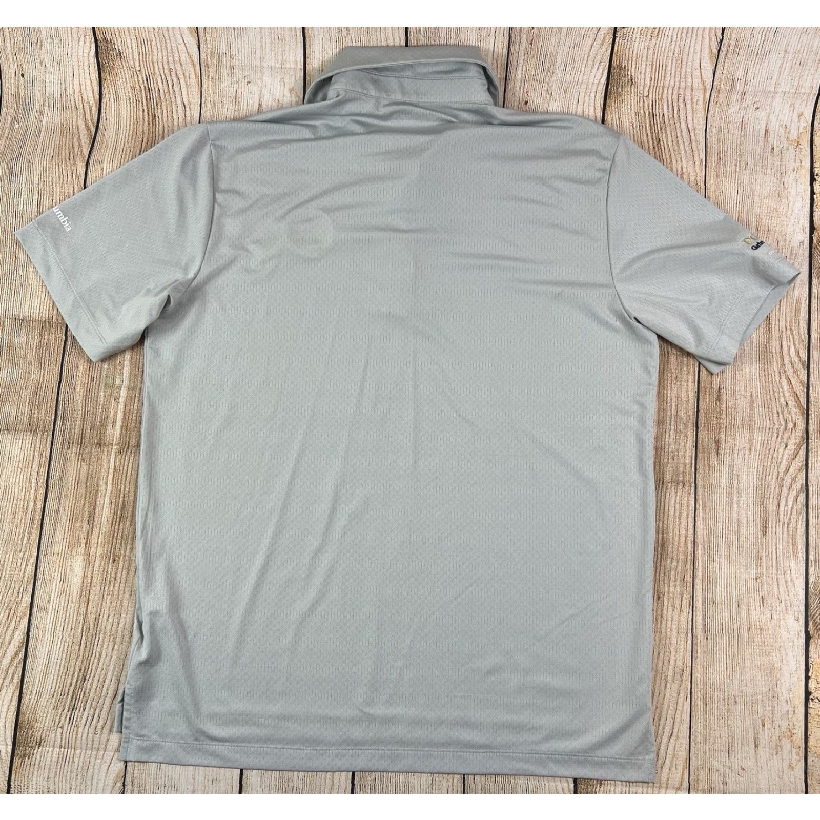 Vintage Columbia Polo Shirt Mens Golf Omni-Freeze PGA Size L Regular Short Sleeve Gray Solid Size US L / EU 52-54 / 3 - 2 Thumbnail