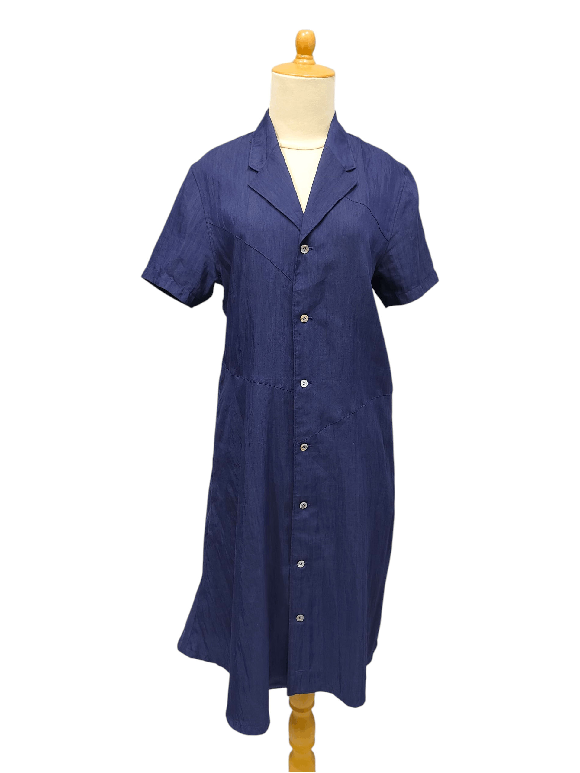 Tricot Comme des Garcons AD1992 Tricot CDG🔥Minimalist Asymmetric Panel Shirt Dress Size M / US 6-8 / IT 42-44 - 1 Thumbnail