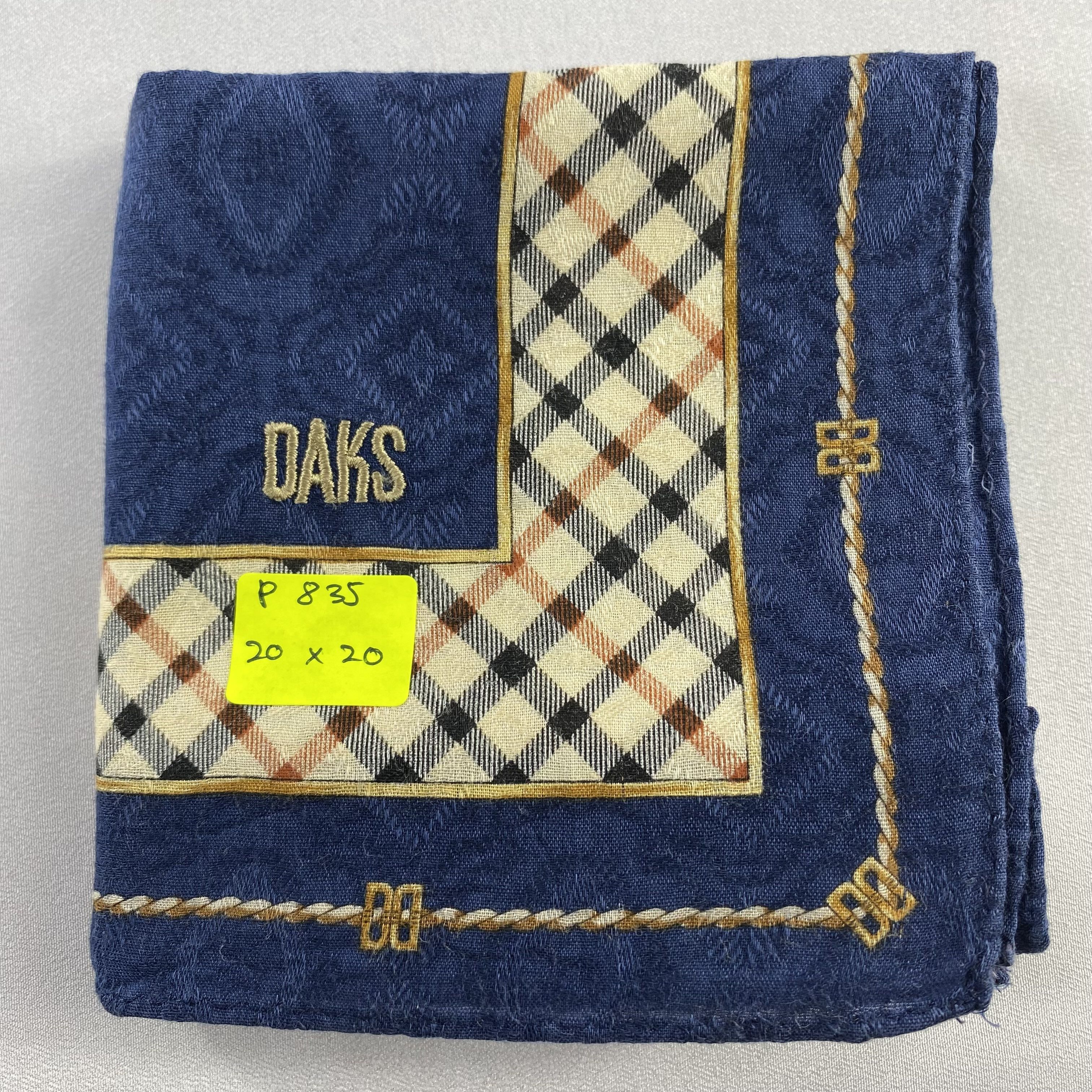 DAKS × Vintage Daks London Bandana/ Handkerchief / Neckerchief-P835 Size ONE SIZE - 5 Thumbnail