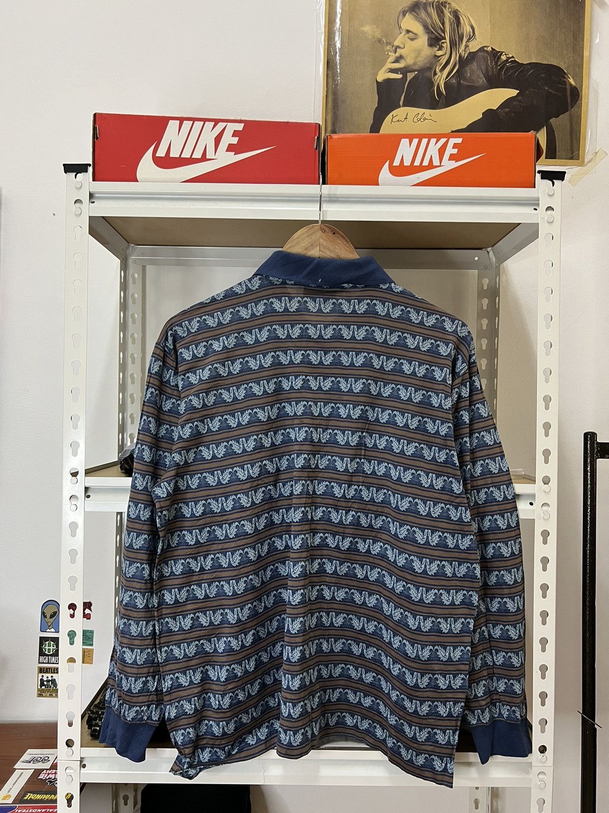 VTG Christian Dior Monsieur Aztec Stripe Long sleeves