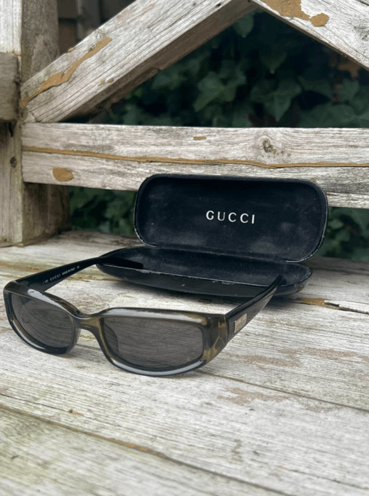 Gucci Gucci Sunglasses GG2454 Silver Vintage Tom Ford Rare Iconic Size ONE SIZE - 2 Thumbnail