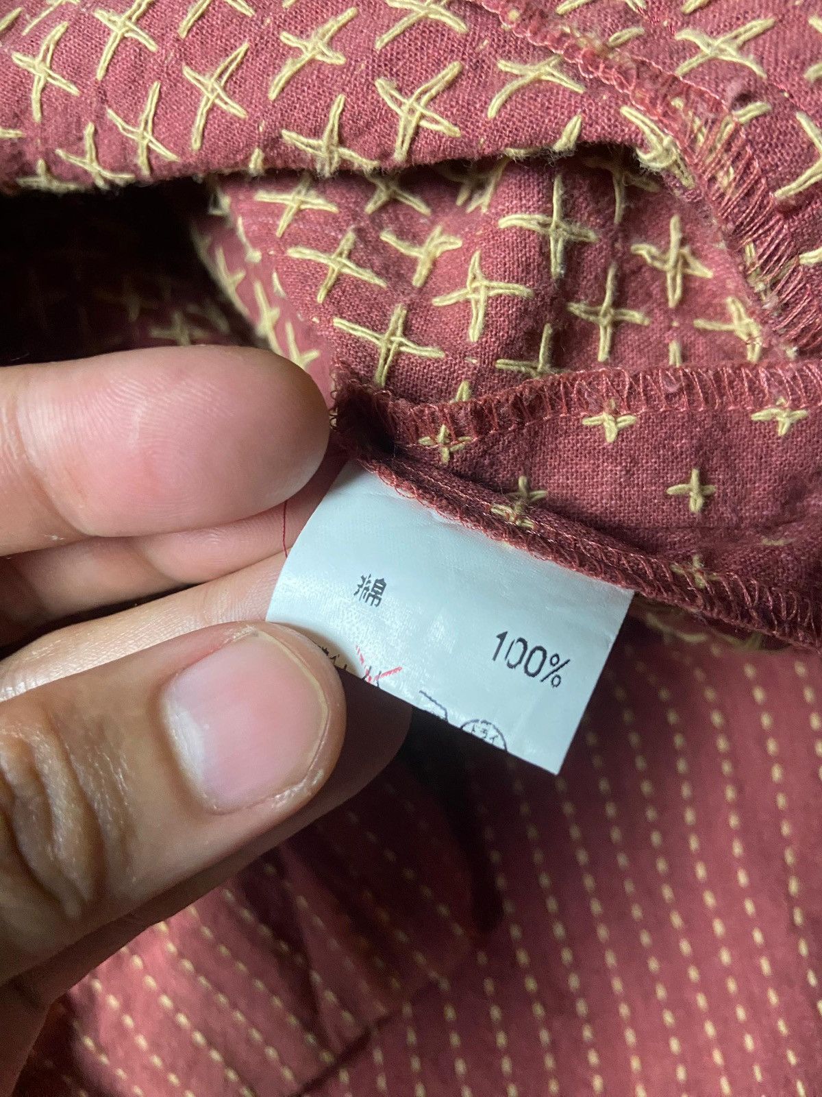 Japanese Brand Japanese Brand Textured Button Up Shirts (170) Size M / US 6-8 / IT 42-44 - 6 Thumbnail