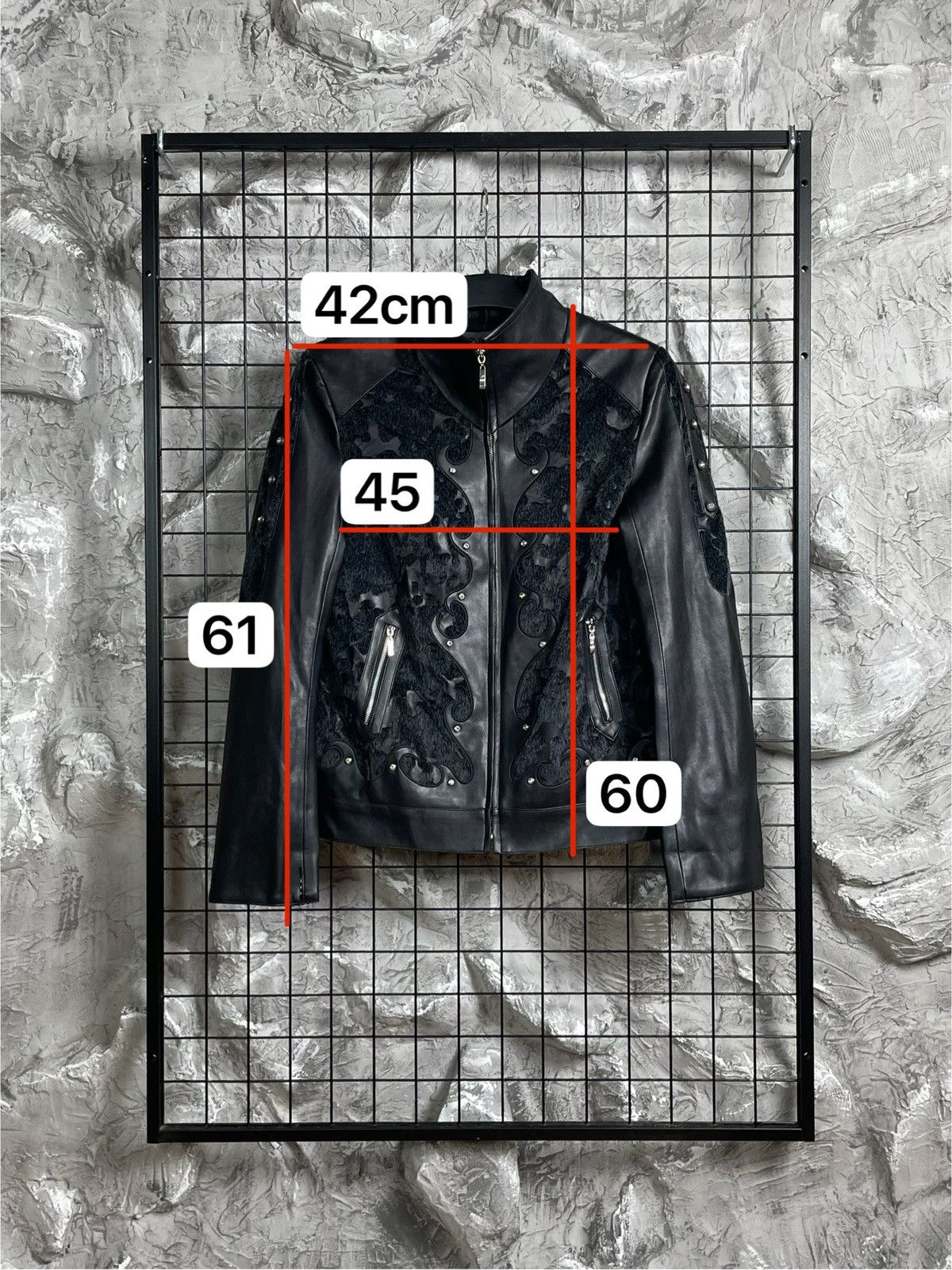 If Six Was Nine Archive Y2K Faux Leather Fur Jacket Vamp Kmrii LGB Vibe Size US S / EU 44-46 / 1 - 11 Thumbnail