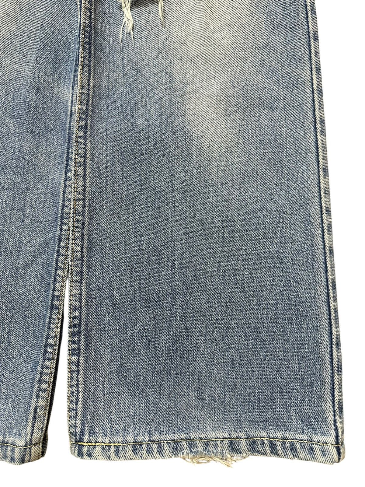 Polo Ralph Lauren Vintage Polo Ralph Lauren Light Wash Distressed Loose Jeans Size US 28 / EU 44 - 8 Thumbnail